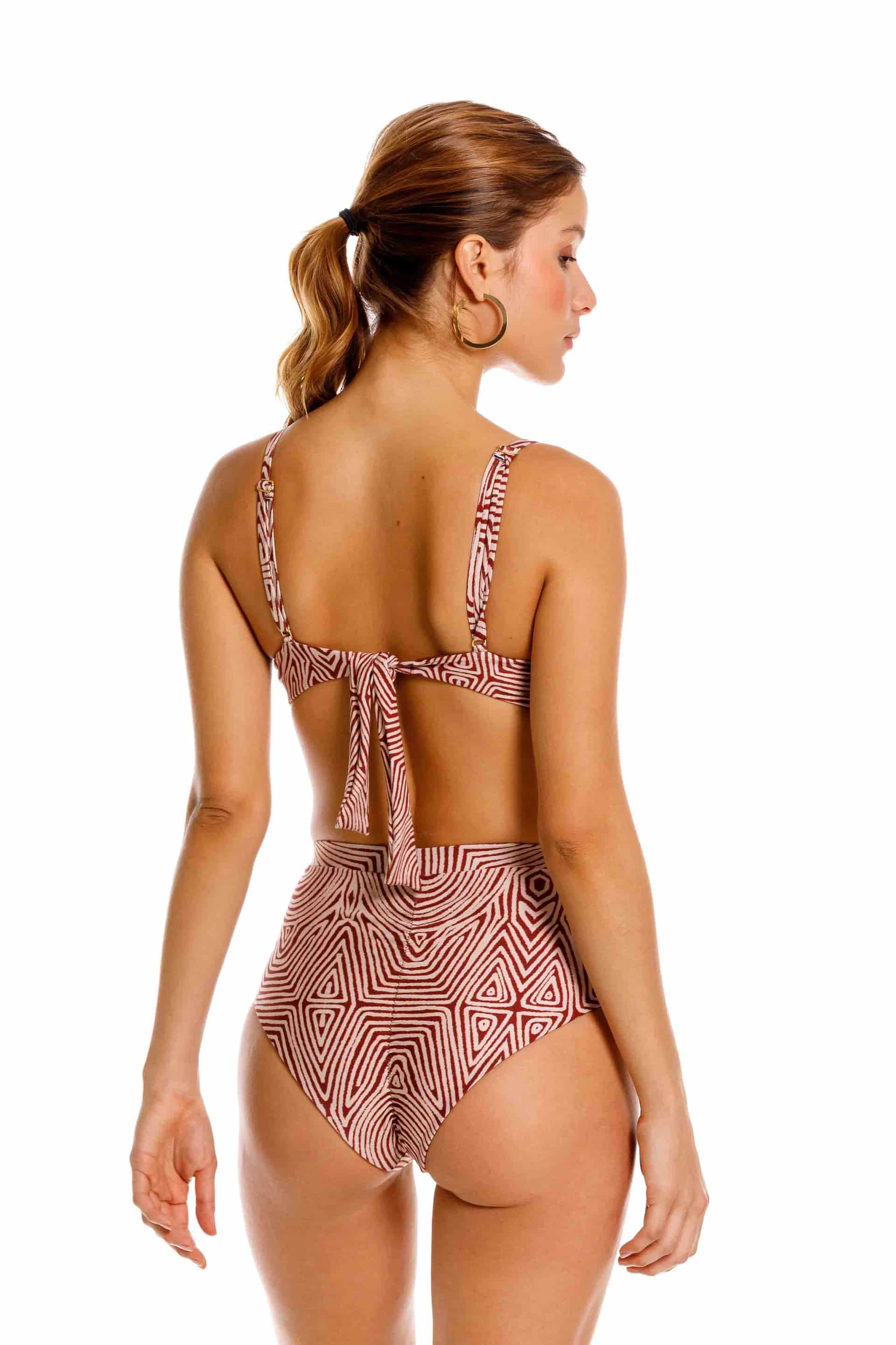 Panty Setentero de Bikini Nairobi Marrón - miniatura 4