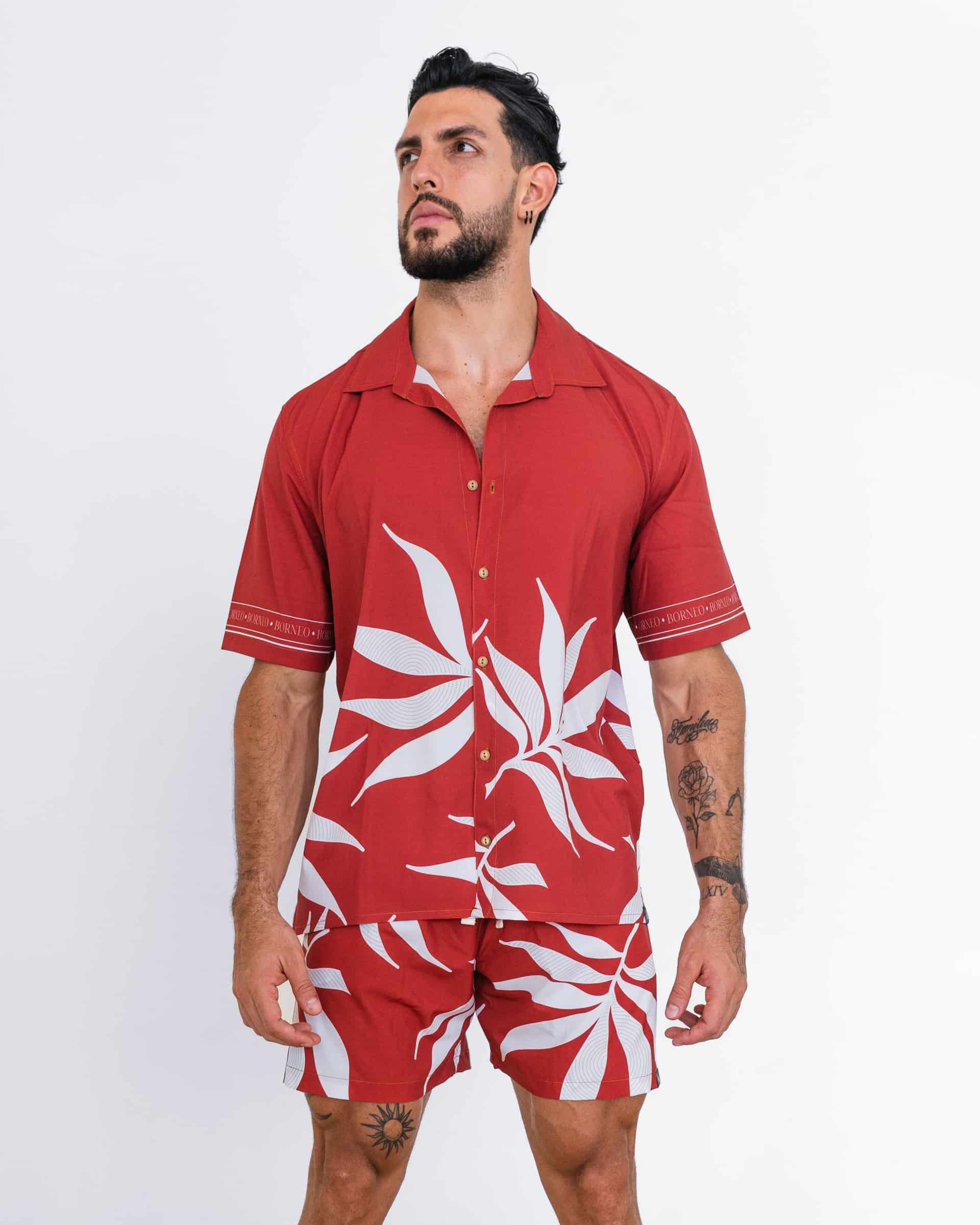 Camisa Seda Palma - miniatura 3