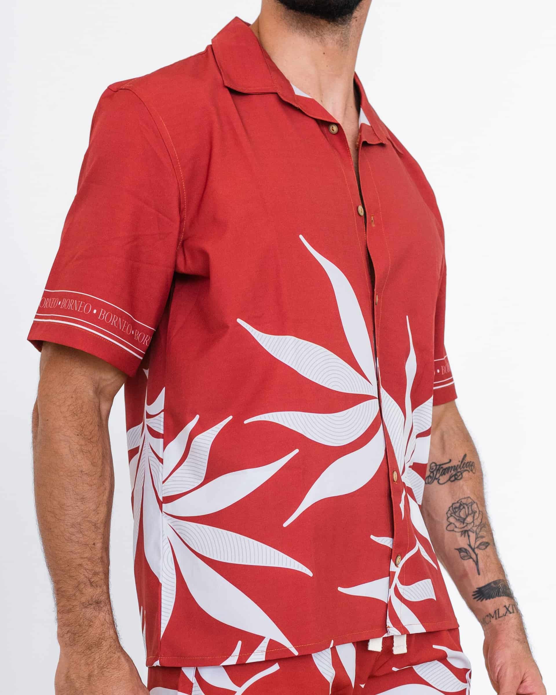 Camisa Seda Palma - miniatura 2