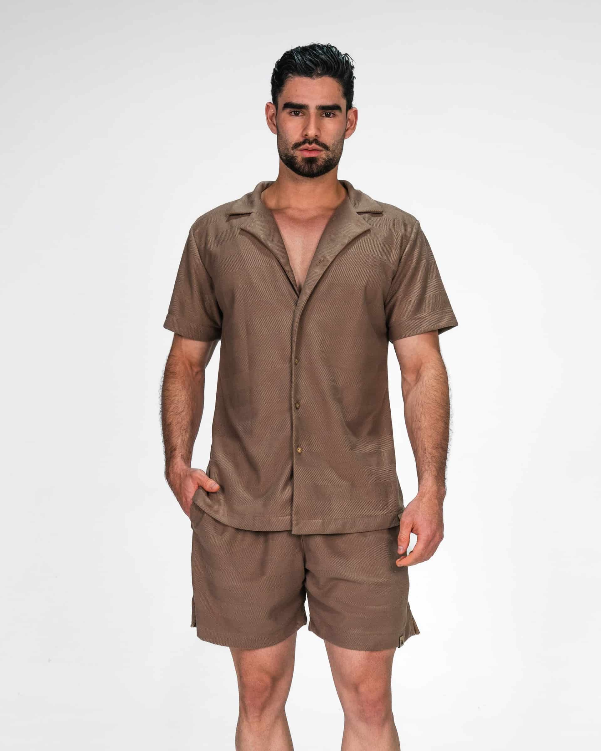 Camisa Costera Café - miniatura 1