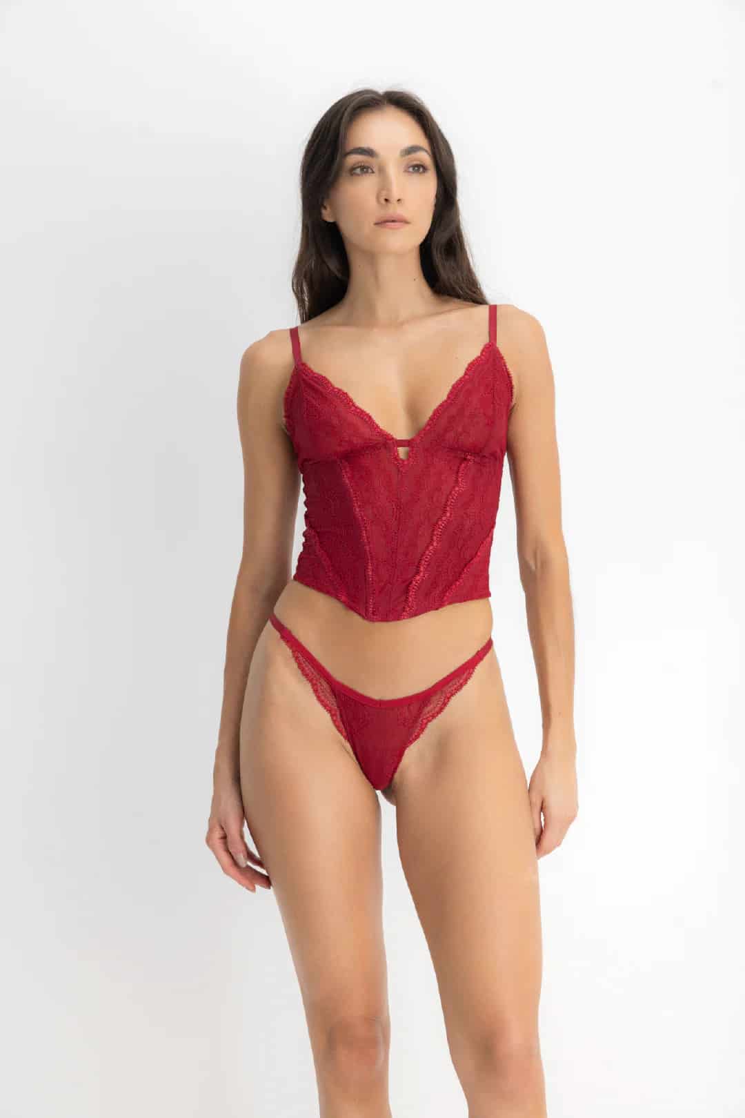 SET ROMINA ROJO CHERRY - miniatura 3