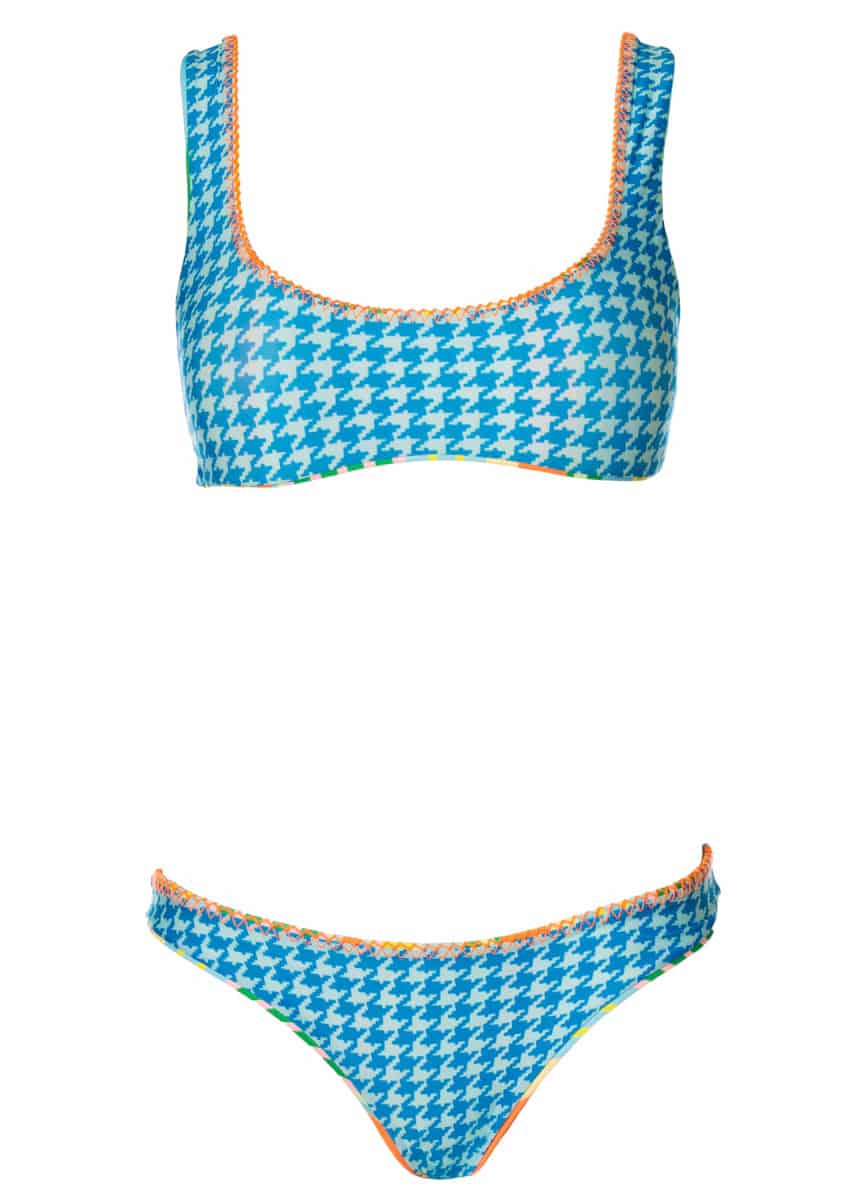 Maaji Deep Sea Lines Iconic Low Rise Thin Side Bikini Bottom - miniatura 6