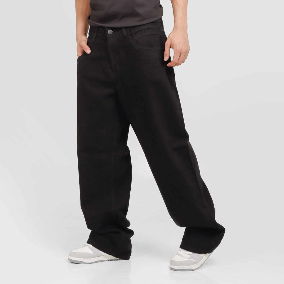 Jean Axspen Baggy H-208 Negro - miniatura 1