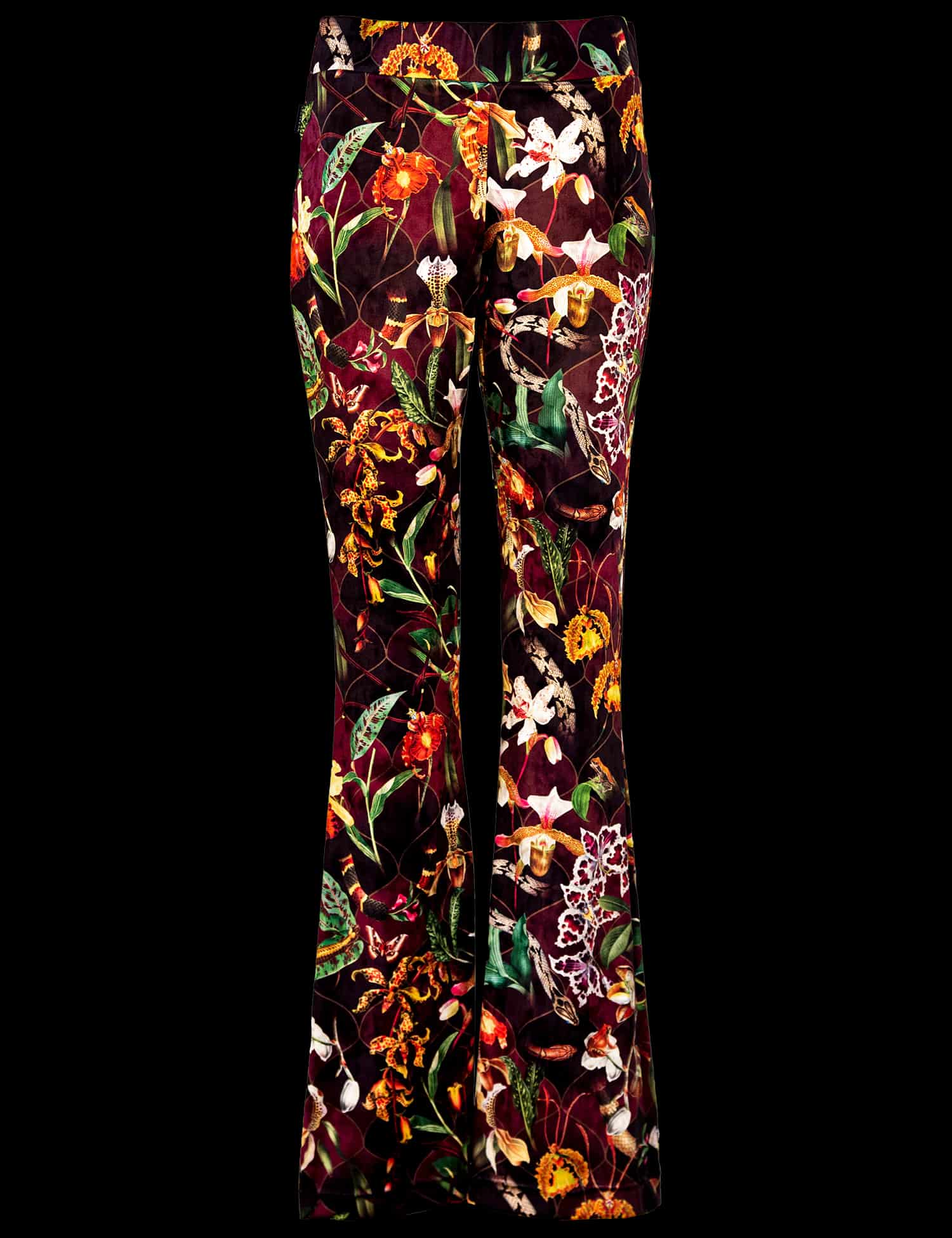 Pantalon Terciopelo -Orquideas Tigre - miniatura 2