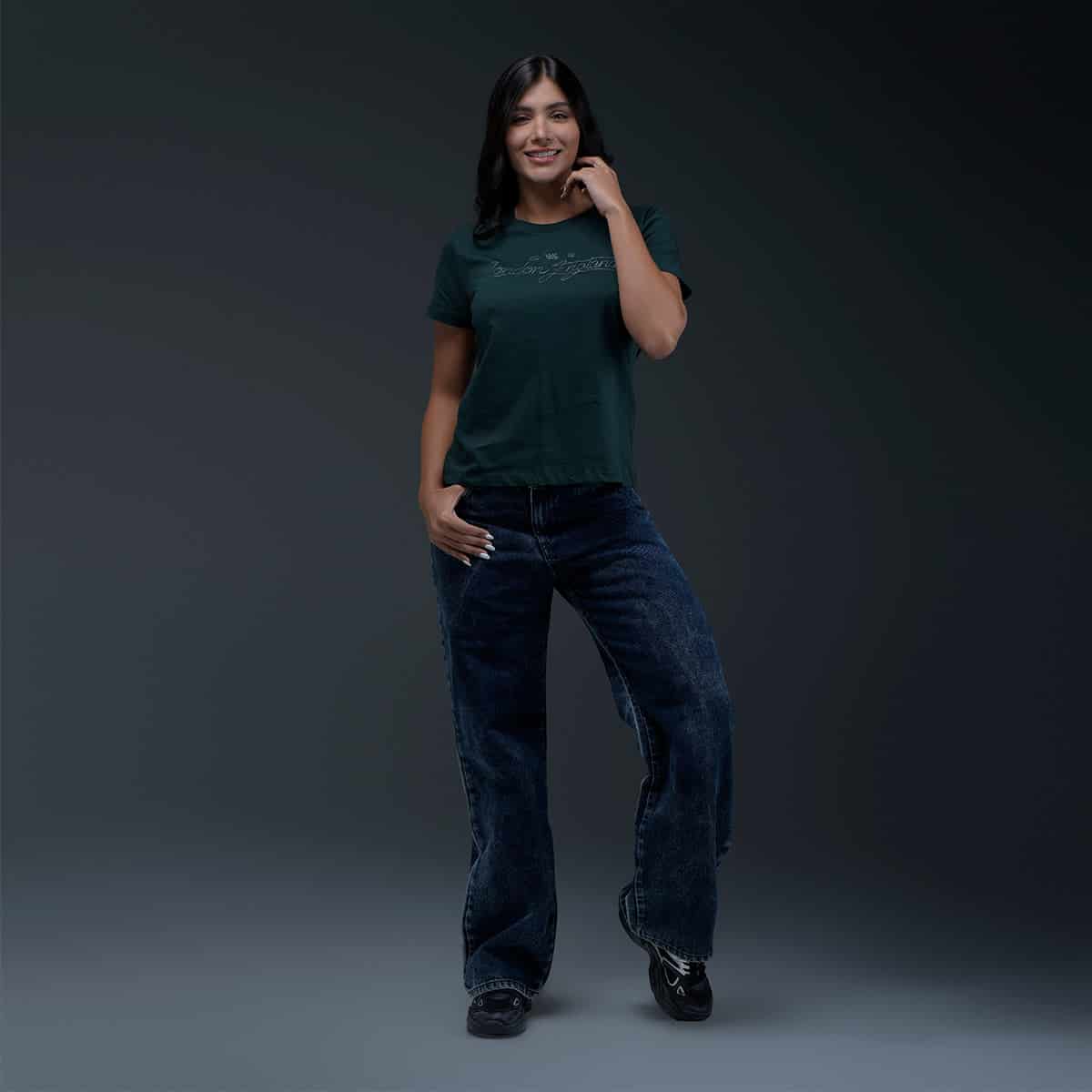 Camiseta Verde Mujer - miniatura 4