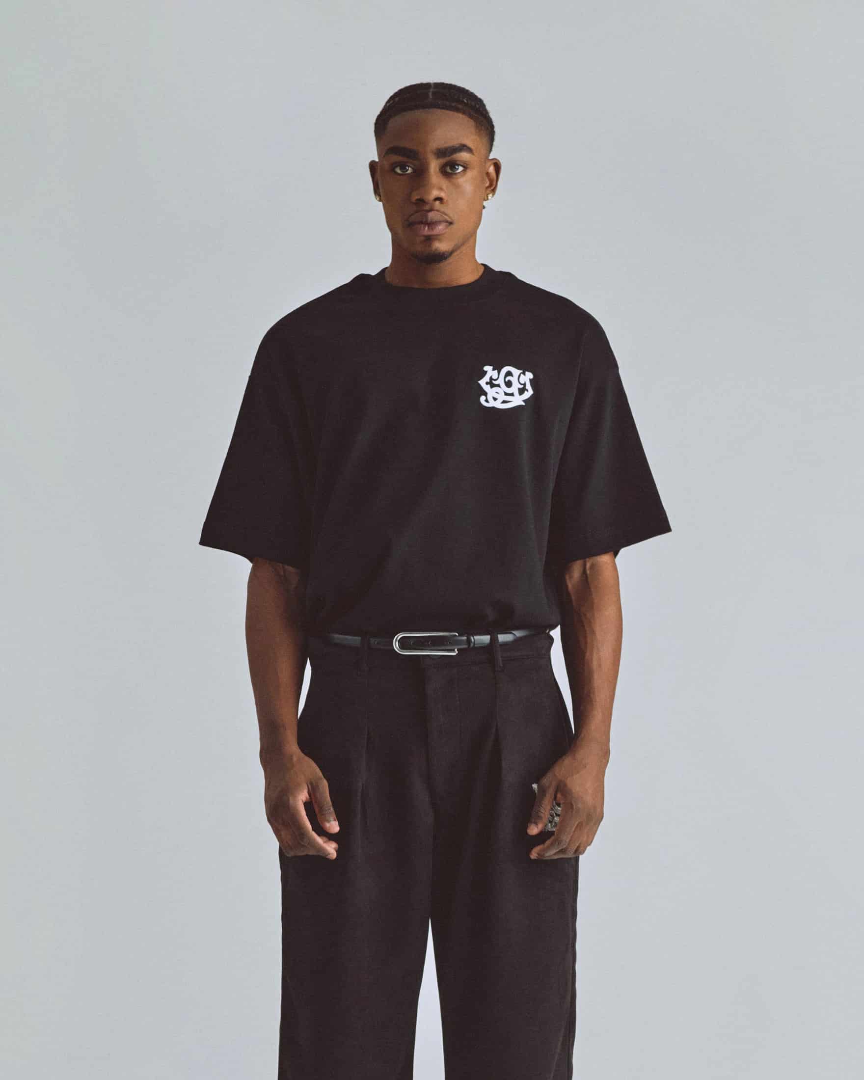 The Path Monogram Boxy Fit Tshirt Black - miniatura 2
