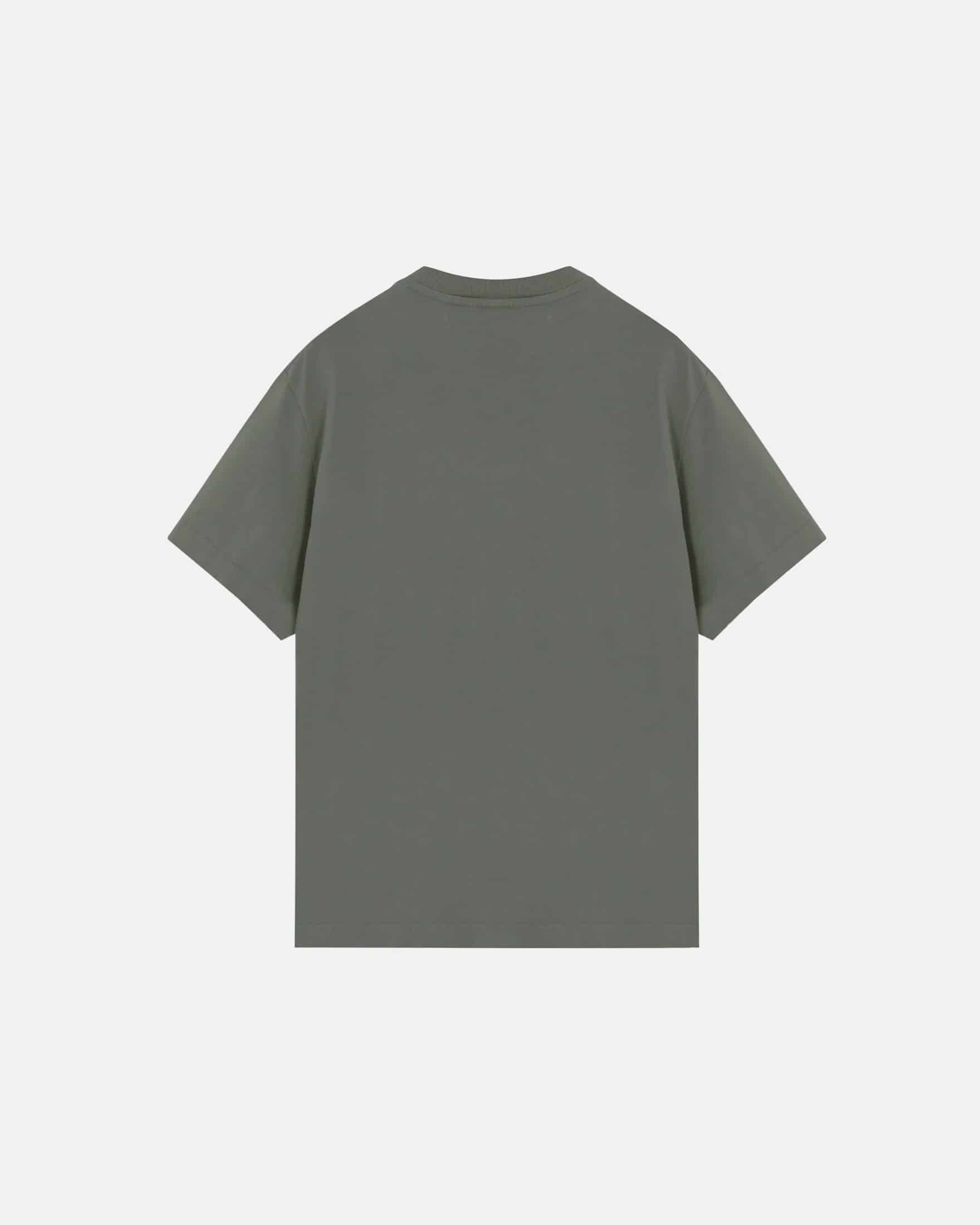 Basics Undergold Company Regular Fit Tshirt Olive Green - miniatura 10