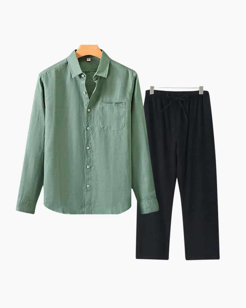 Old Money Linen Combo (Longsleeve) - miniatura 5