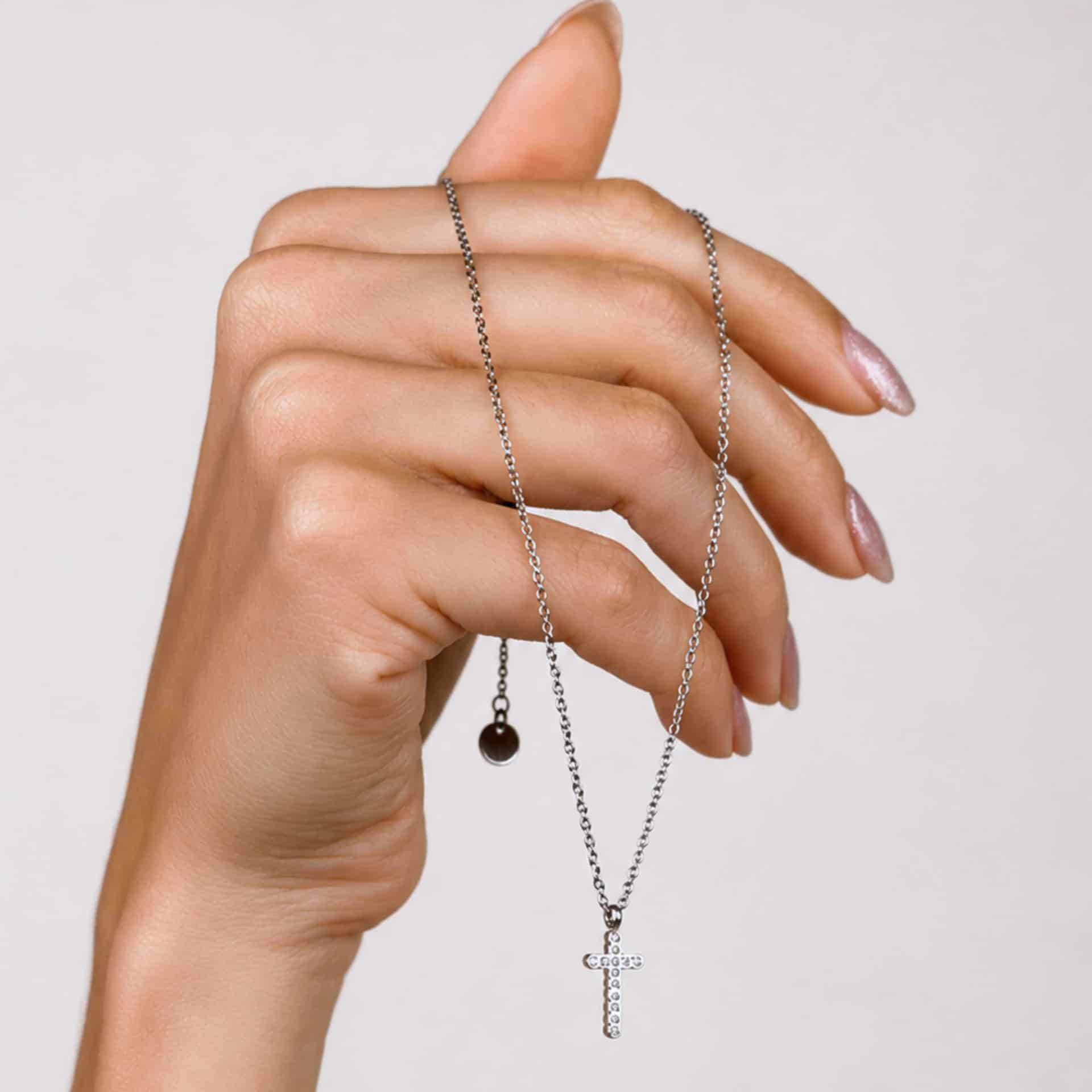 Collar Crystal Cross - miniatura 2