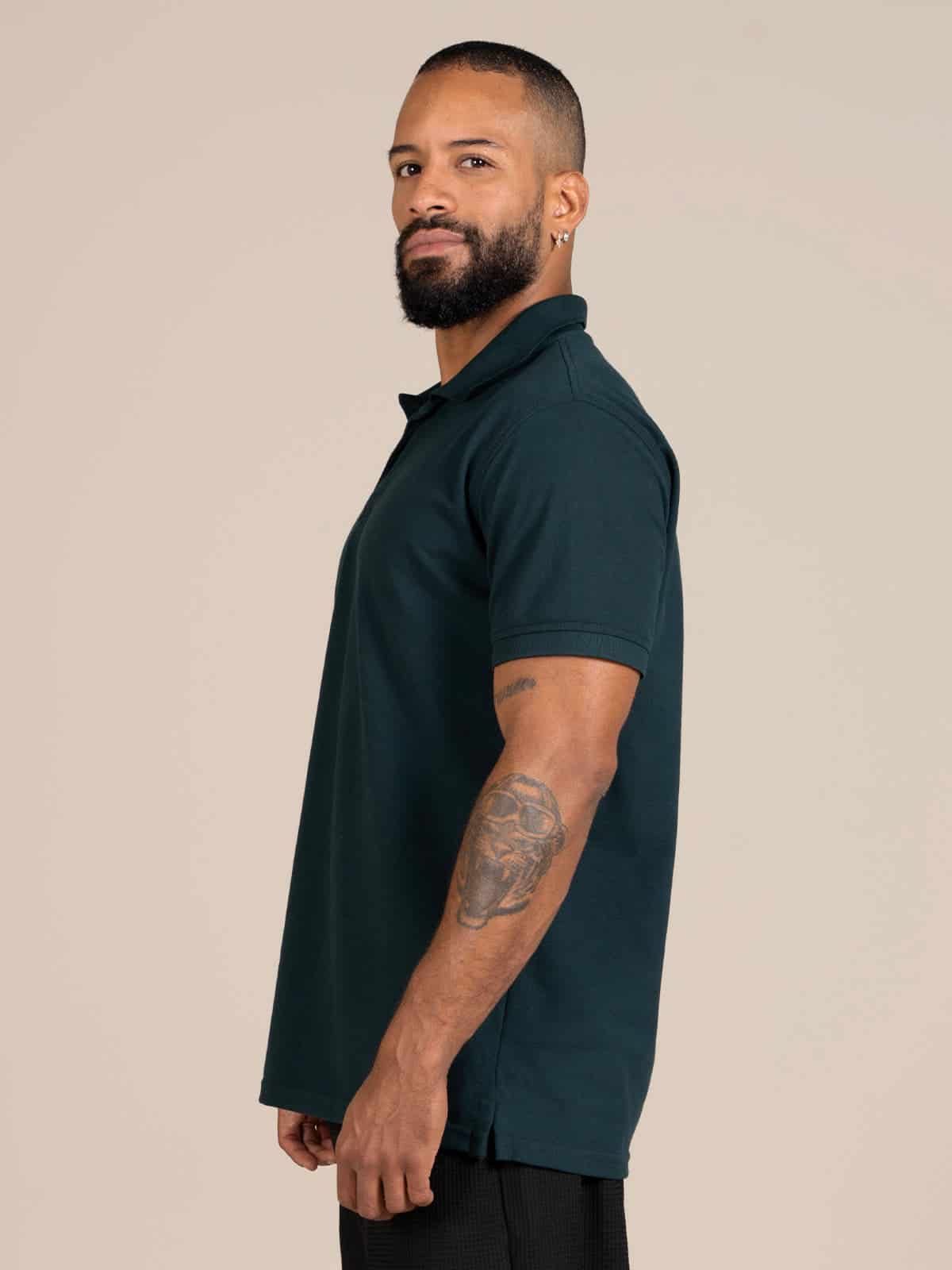 camiseta polo hombre next - miniatura 3