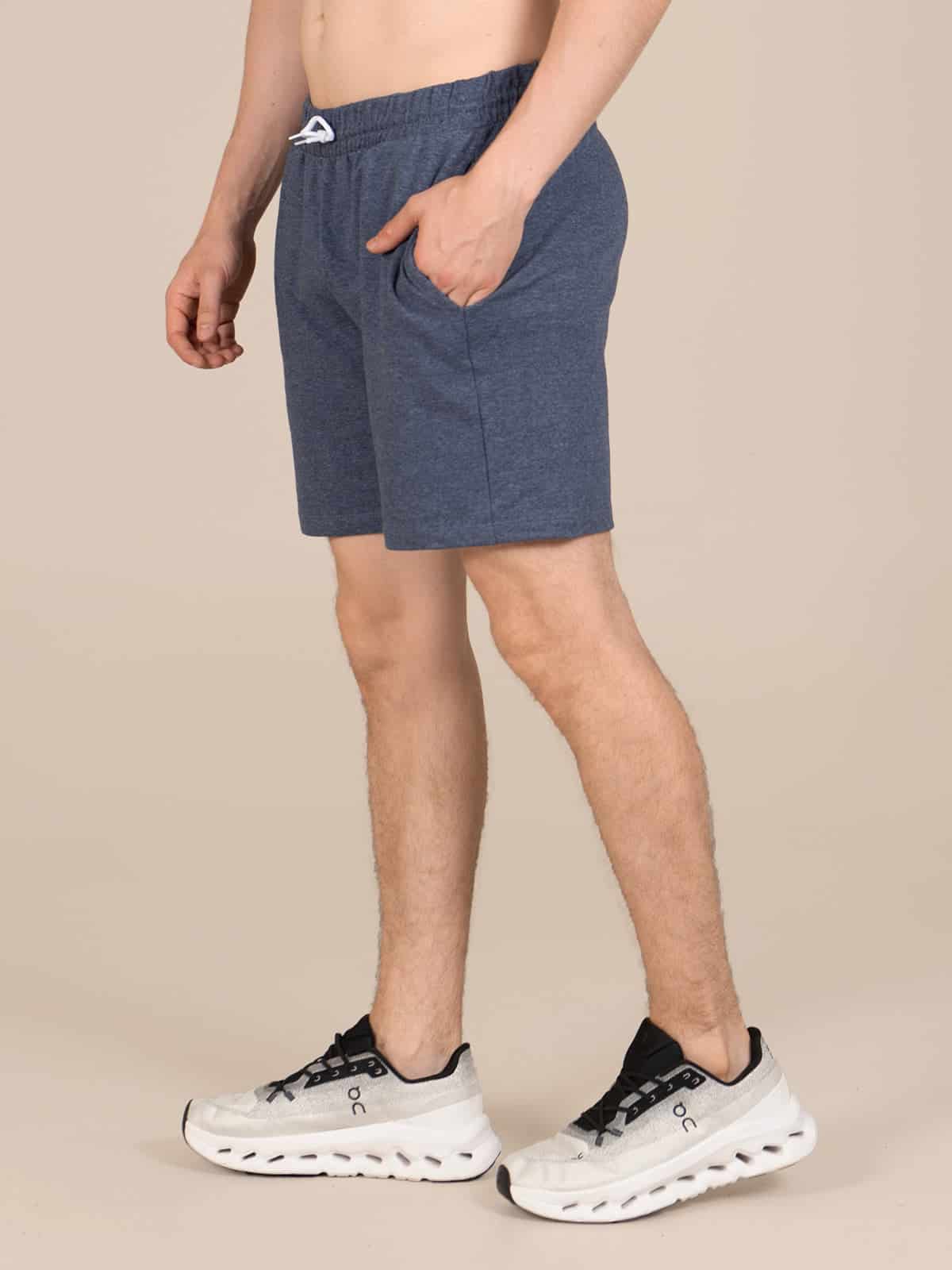 Pantaloneta basica hombre orion azul indigo - miniatura 2