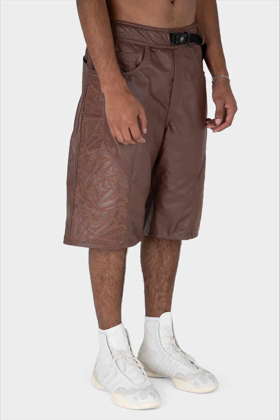 VENENO SHORT CUERO BROWN SHEATH - miniatura 2