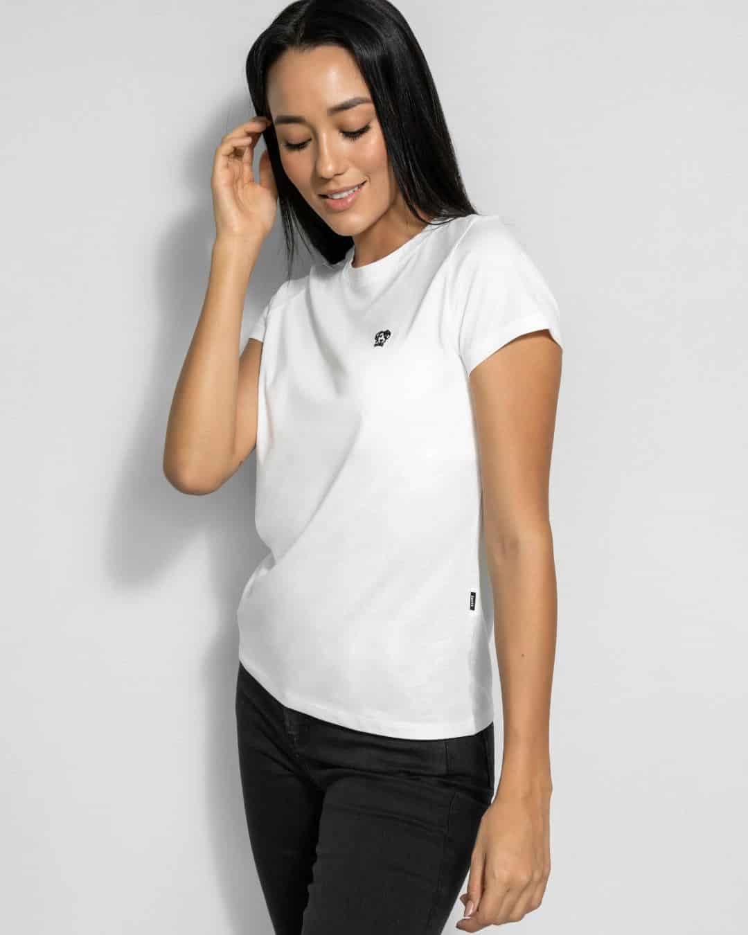 Camiseta Antimanchas de Mujer Blanca - miniatura 5
