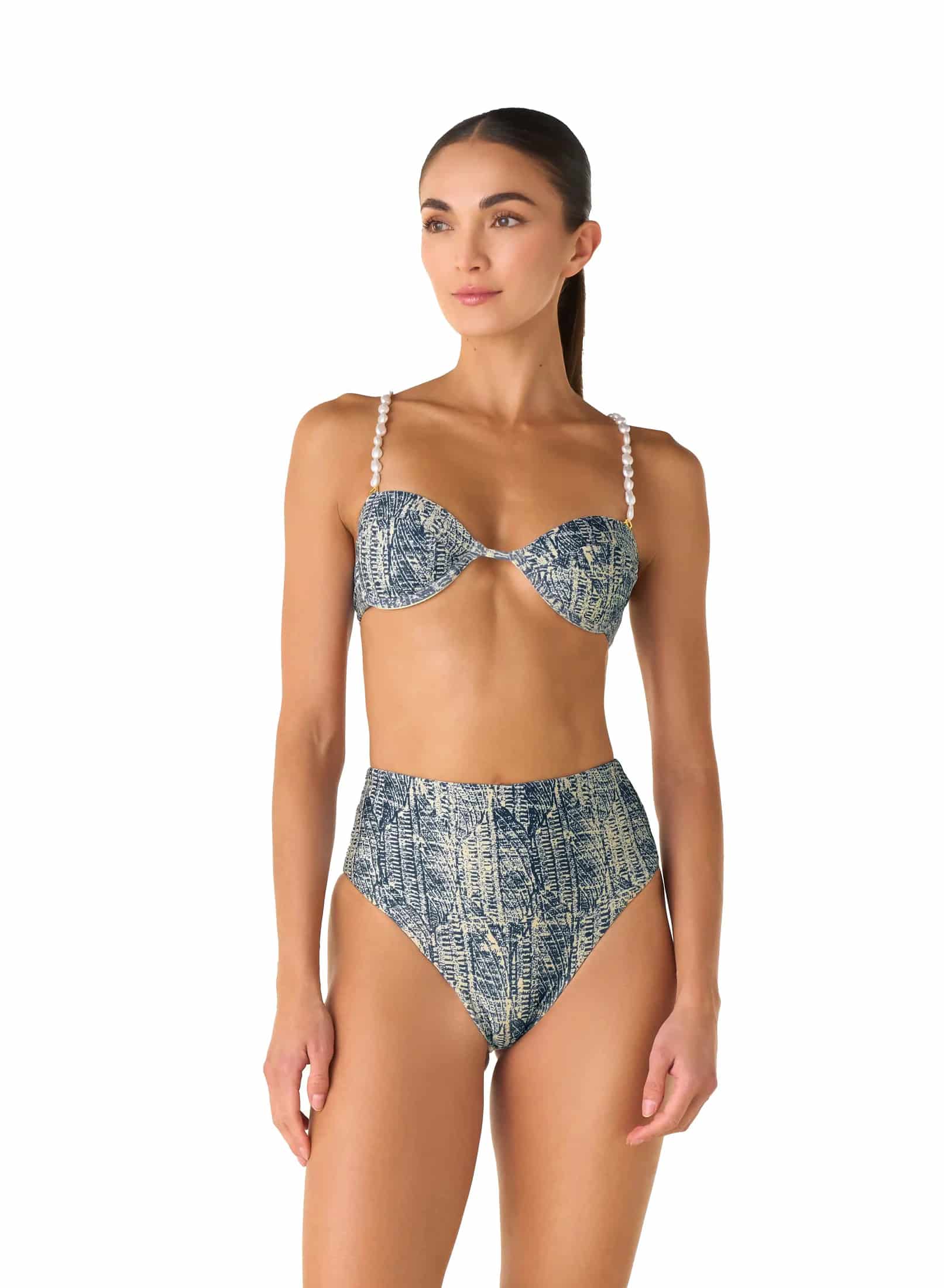 Panty de Bikini Sua Denim - miniatura 2