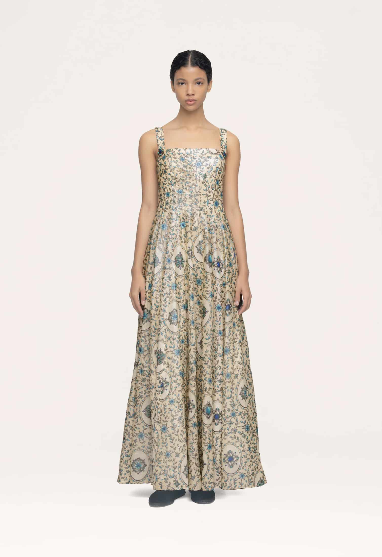 Aguamarina Platero Maxi Dress - miniatura 1