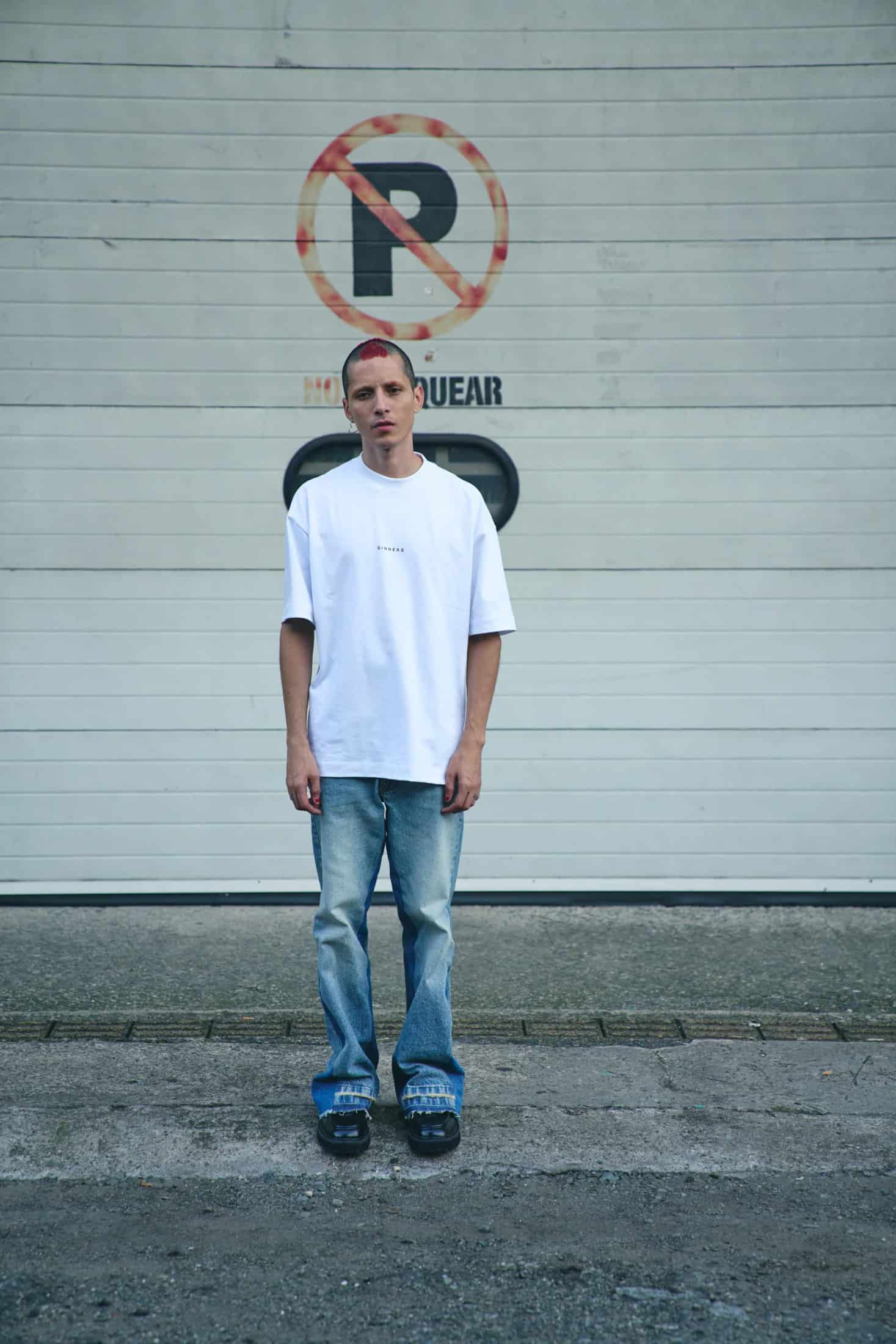 SINNERS LOGO WHITE T-SHIRT - miniatura 4