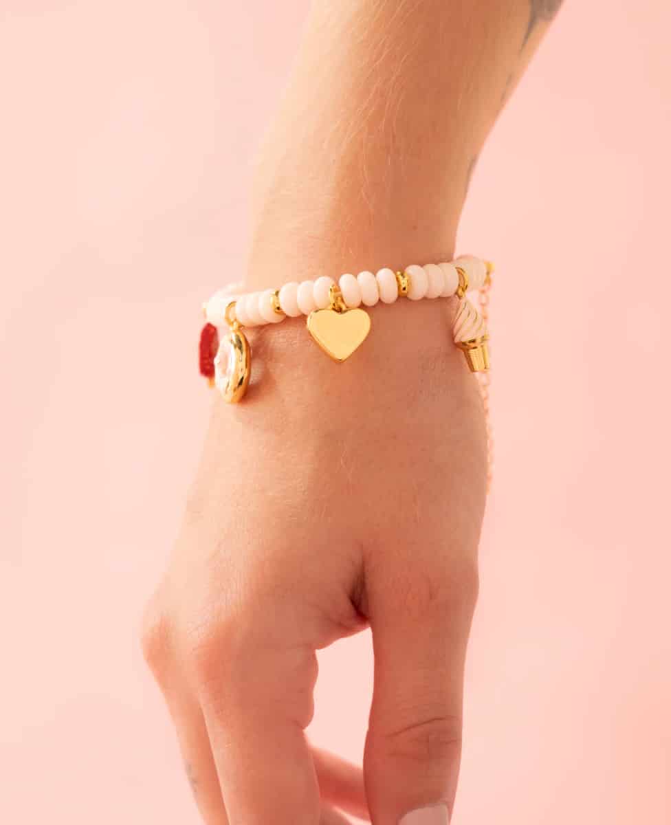 Pulsera Candy Love + Aretes - miniatura 1