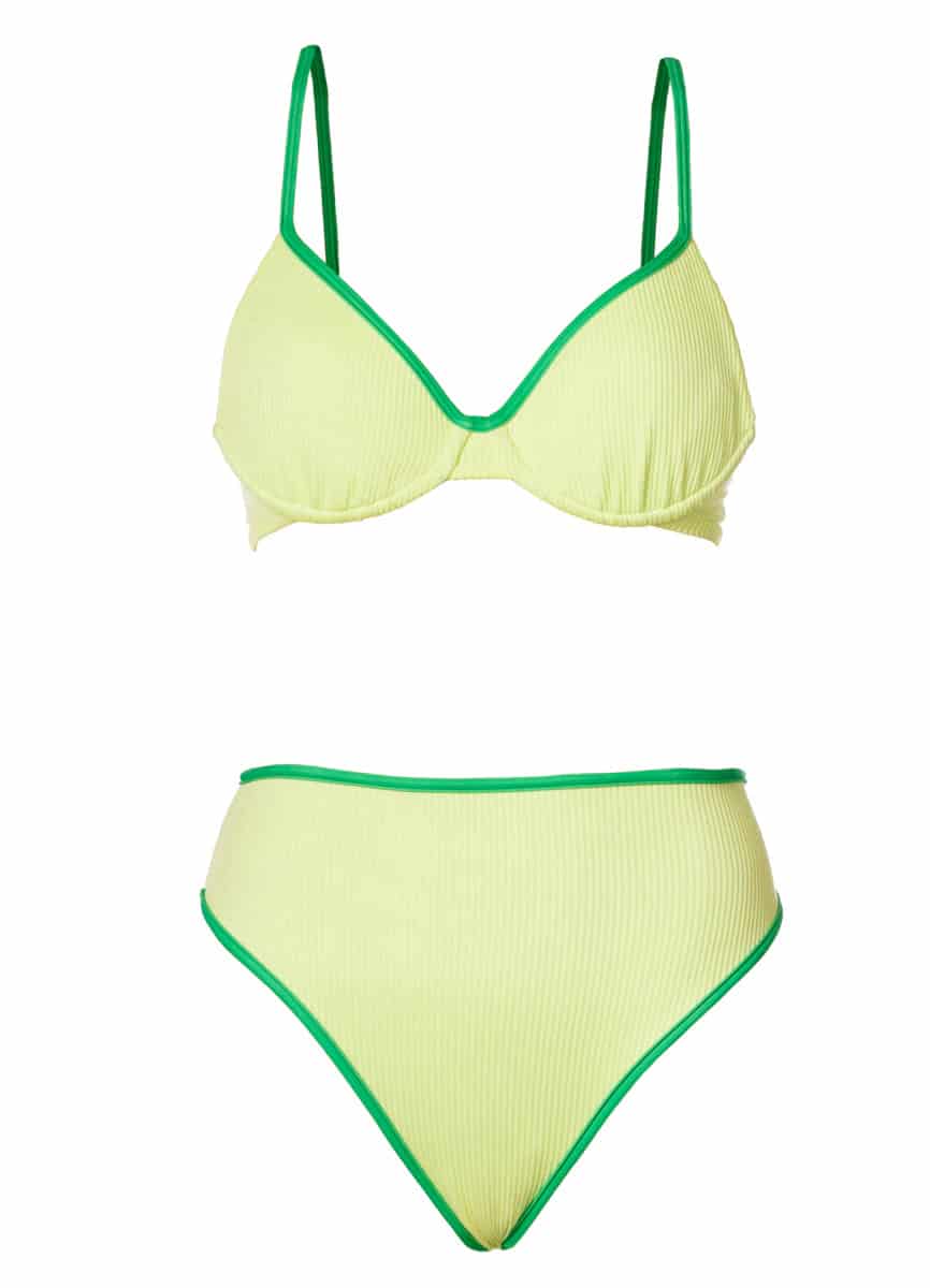 Maaji Green Symphony Dainty Unmolded Underwire Bikini Top - miniatura 6