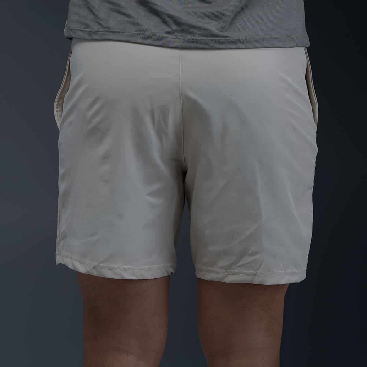 Pantaloneta Deportiva Beige - miniatura 7