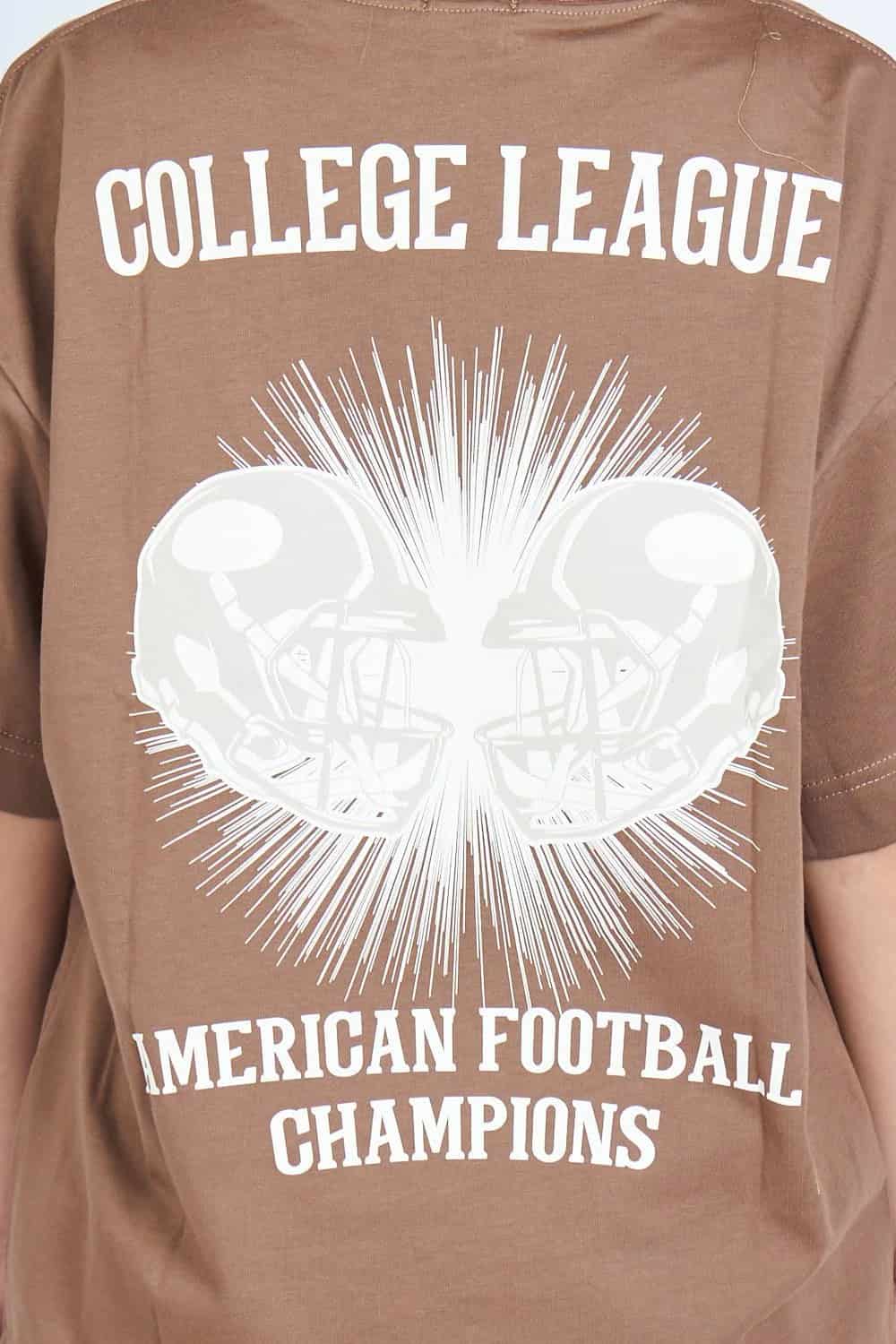 Camiseta oversize LEAGUE CAFE | DROP 03 | - miniatura 6
