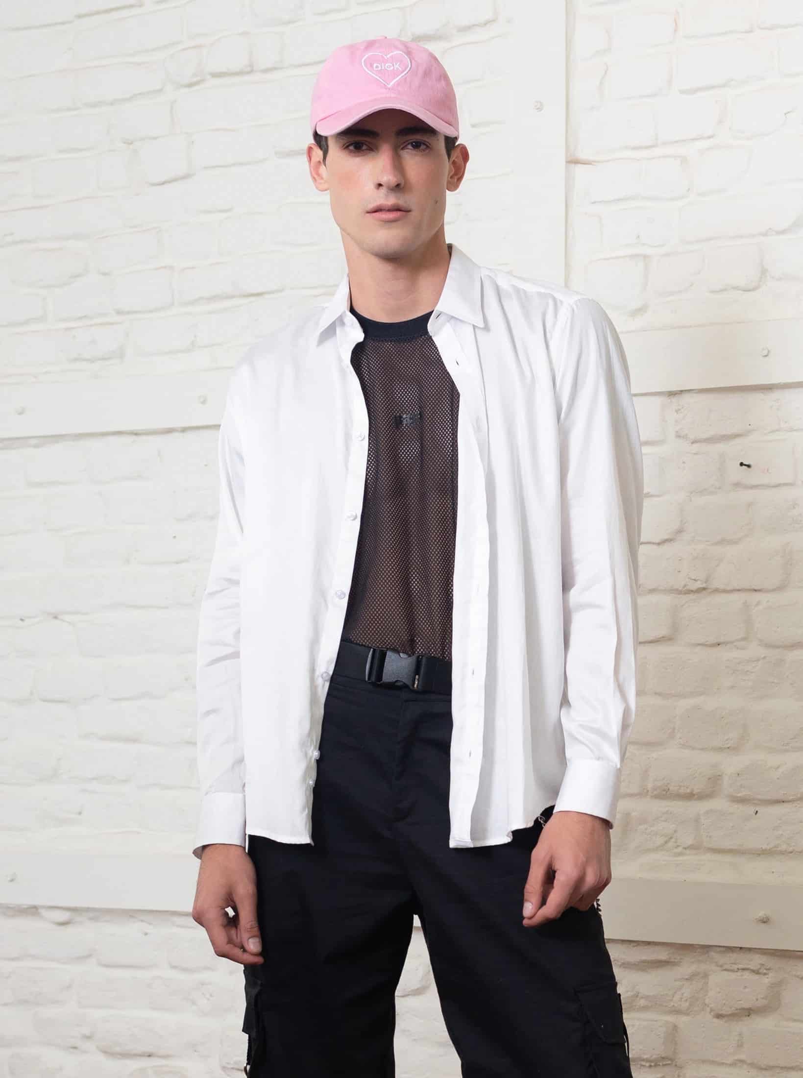 Party Oversized Shirt - White - miniatura 1