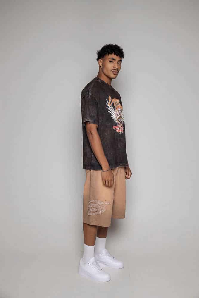 Oversized Courage Aguila-Negra/Stone - miniatura 4