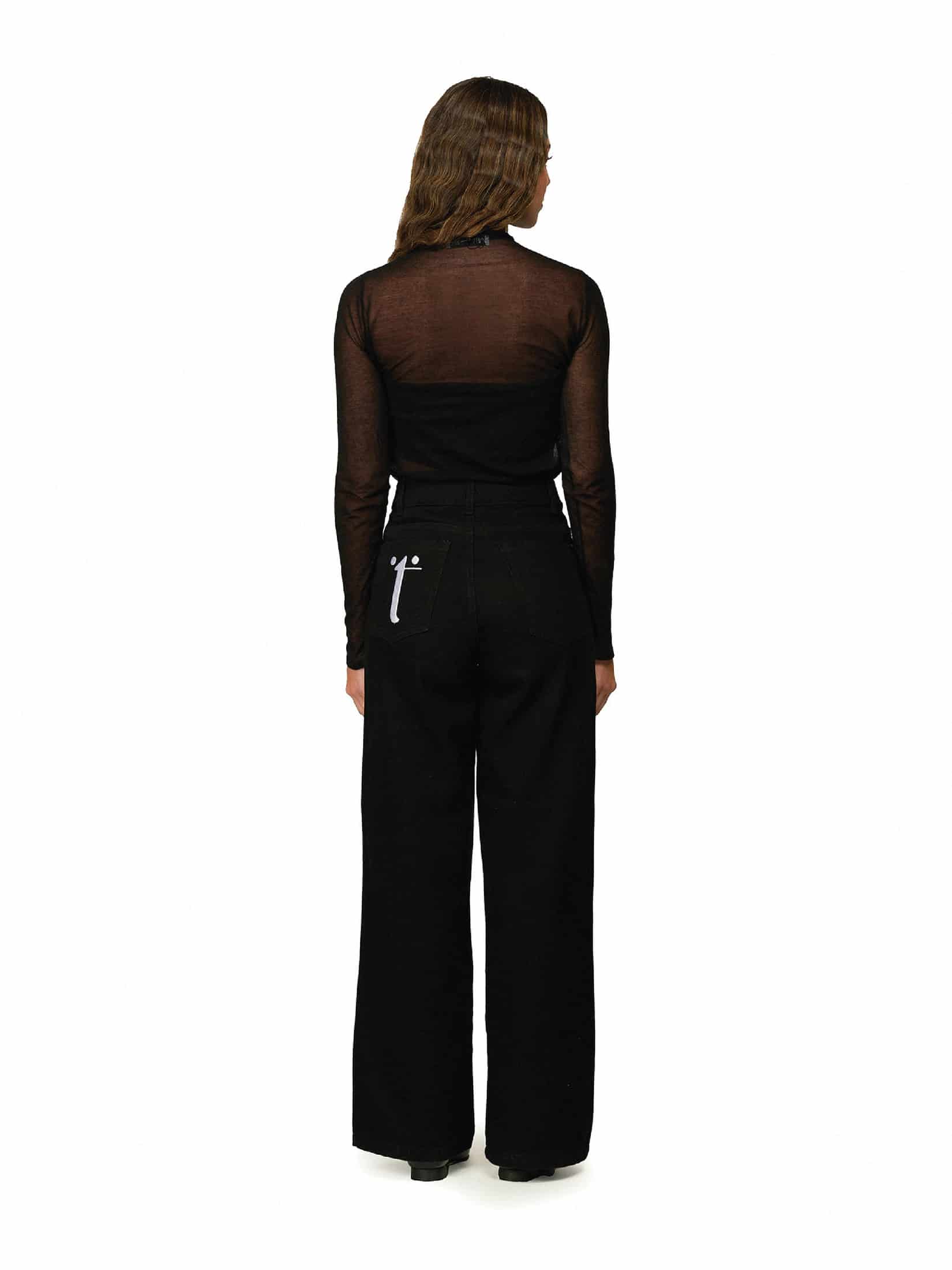 Pantalon Abrazo Negro - miniatura 3