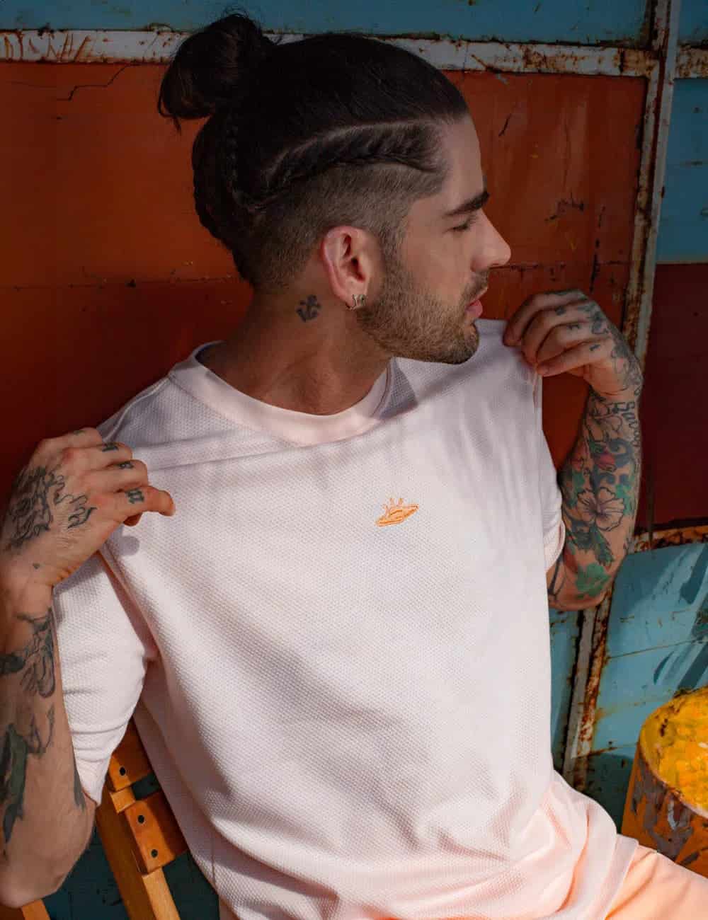 Camiseta Oversize Hawaii rosa Hombre - miniatura 15