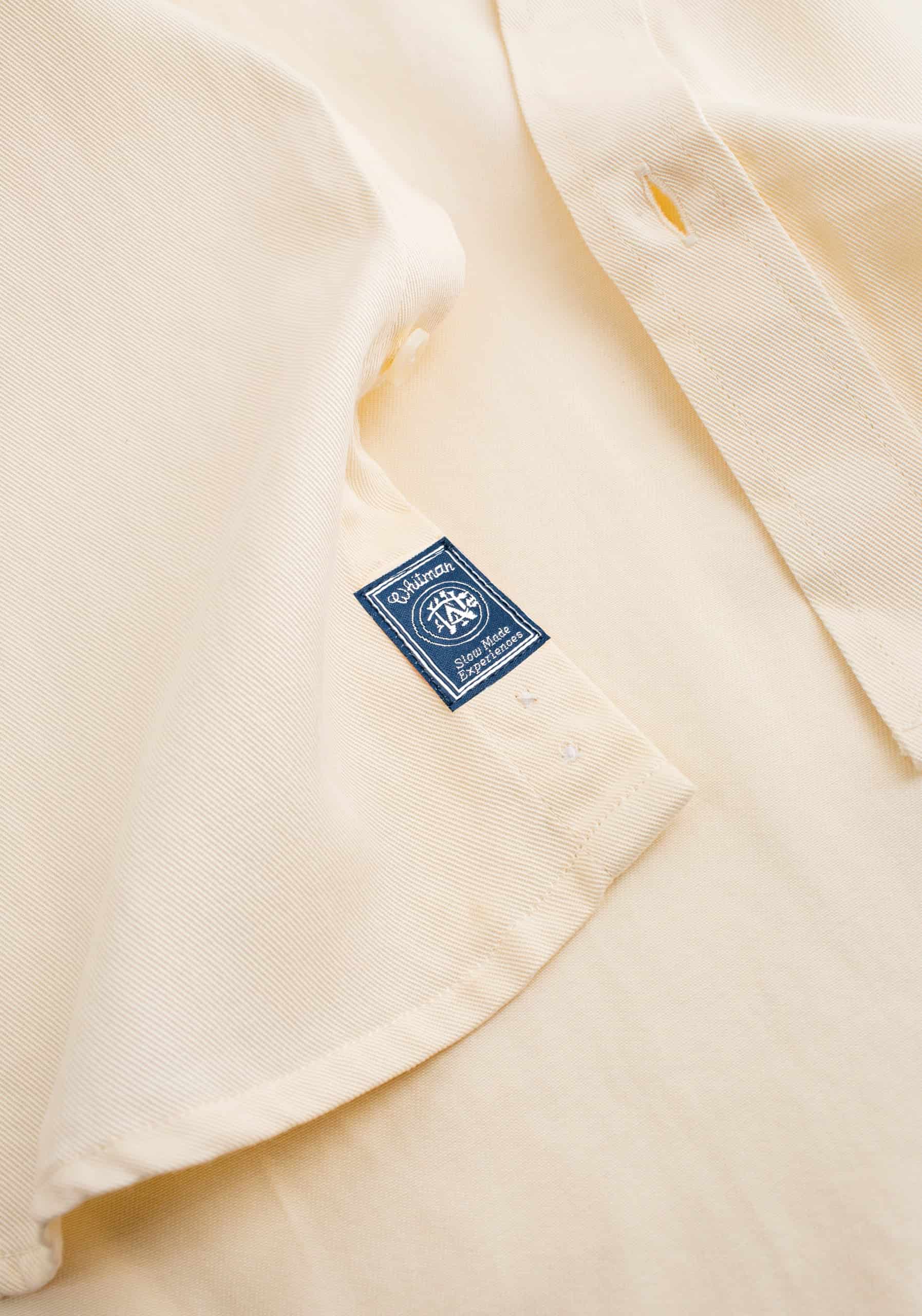 Camisa H Hamilton Tencel Beige - miniatura 4