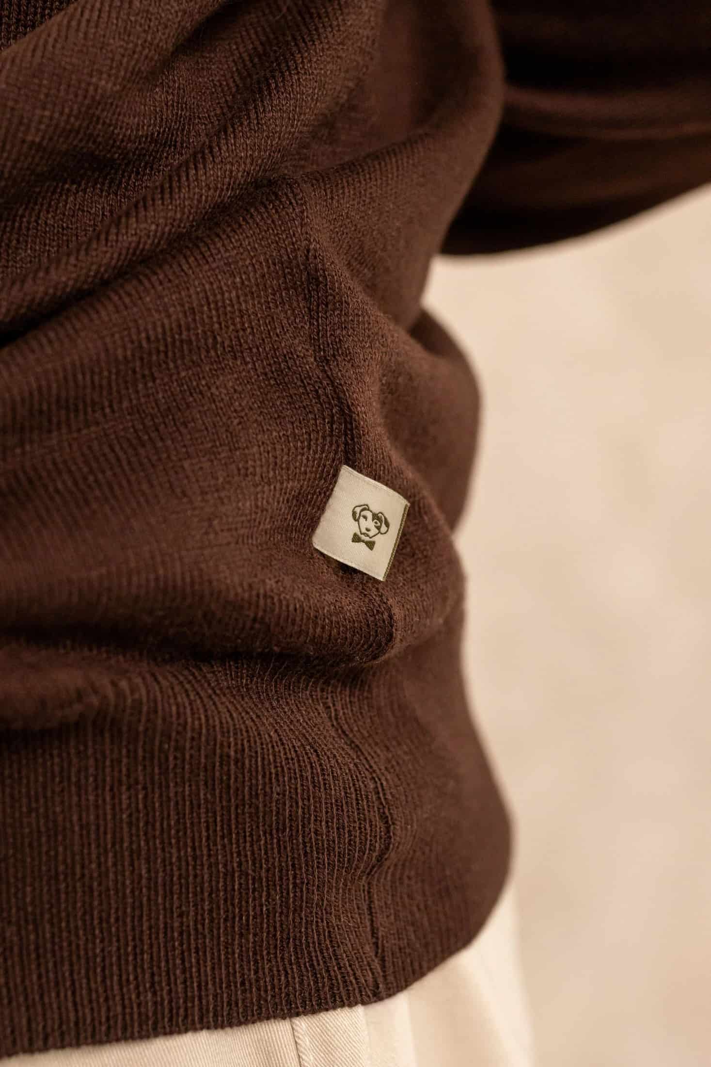 Polo Tejido Manga Larga Espresso - miniatura 5