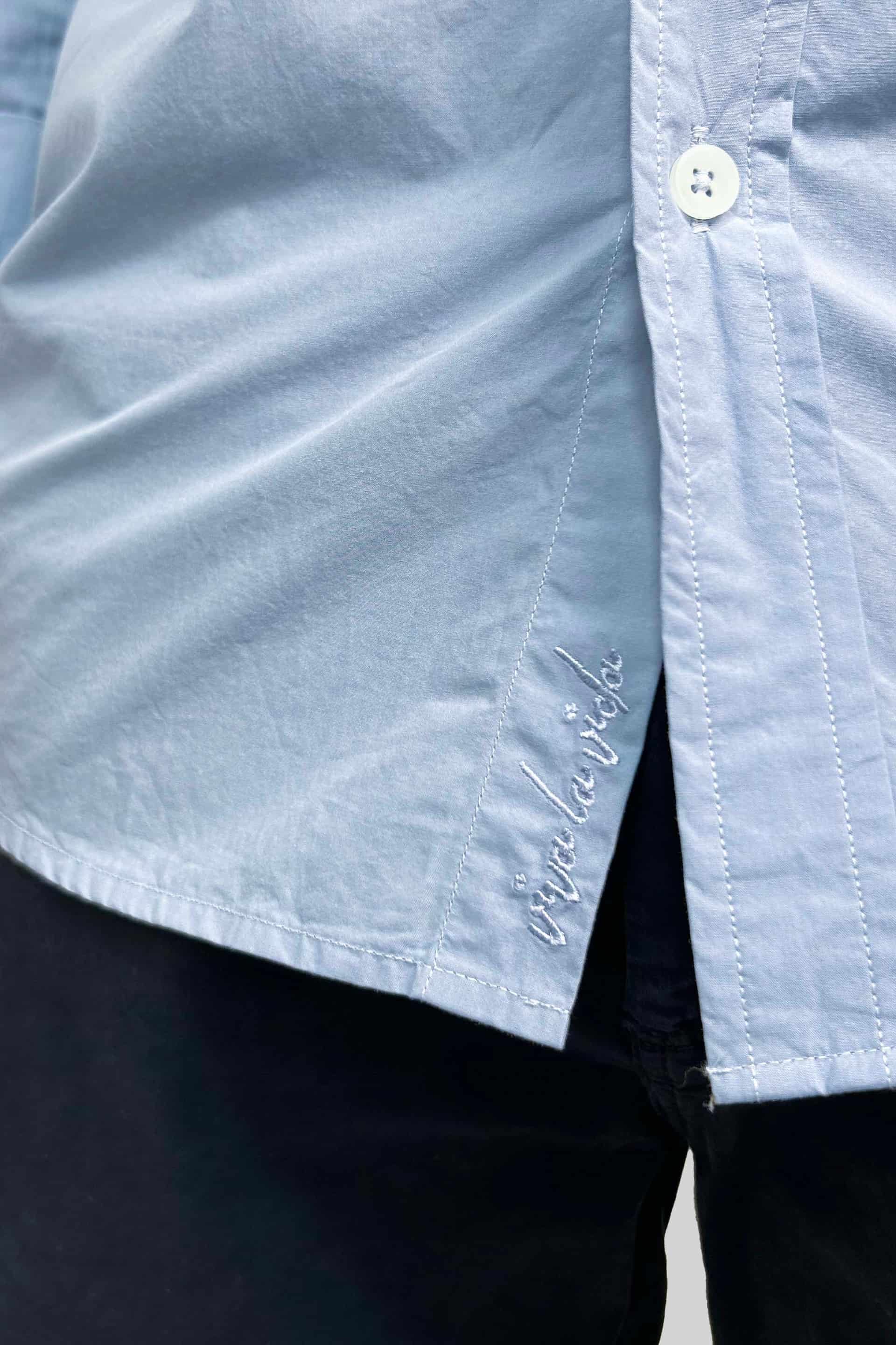 CAMISA PLAIN BLUE - miniatura 3