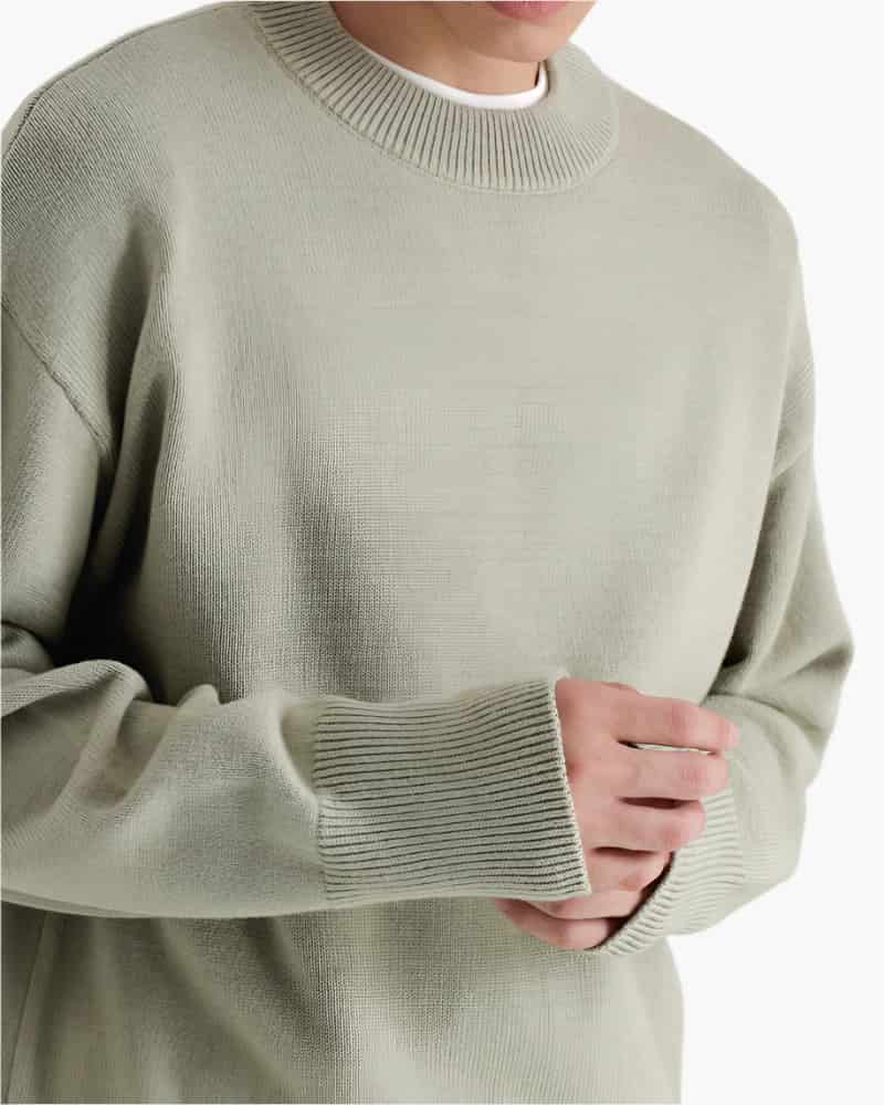 100% Premium Wool Turtleneck - miniatura 1