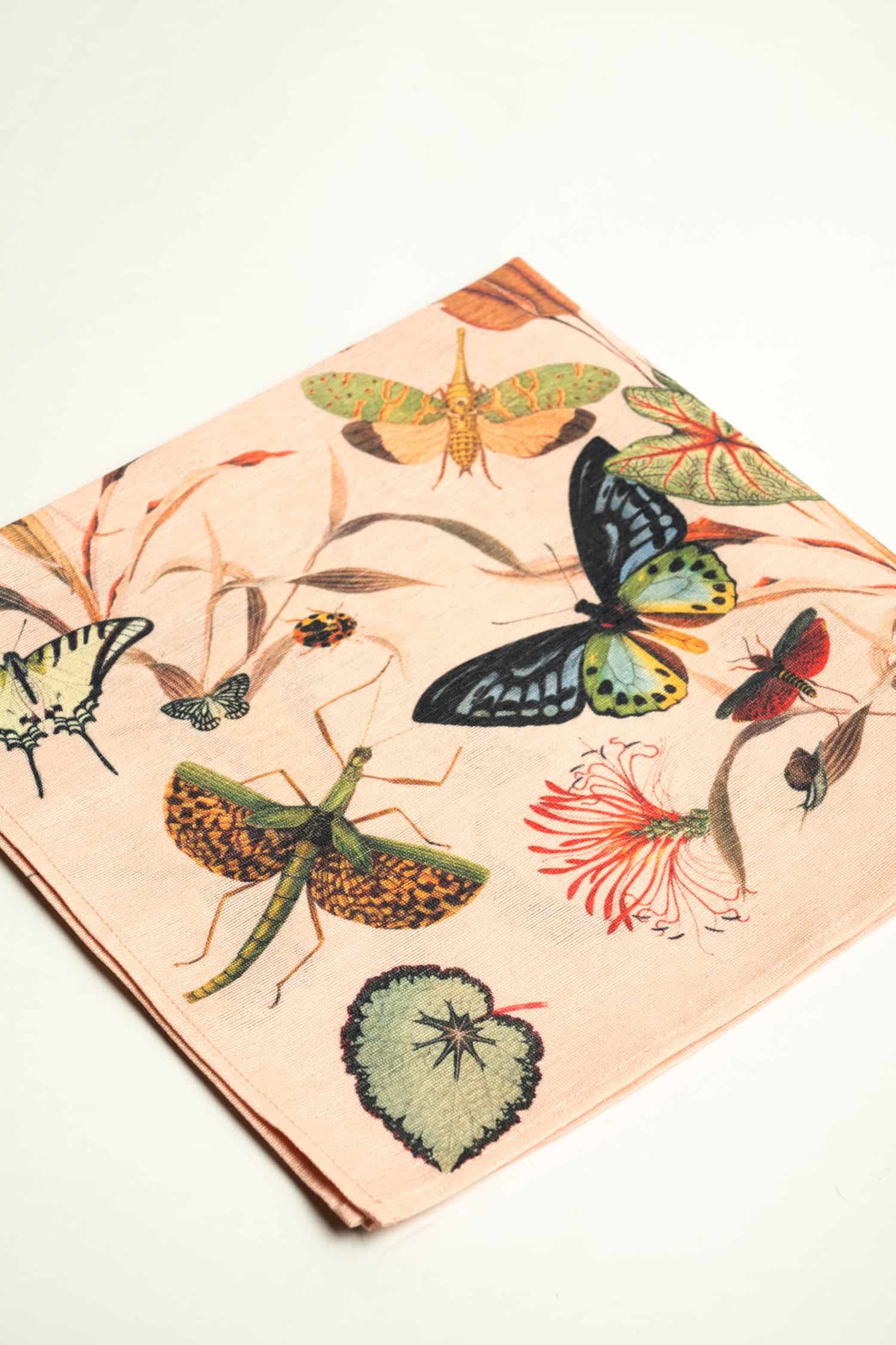 Servilletas -  Butterfly Peach 3 - miniatura 2
