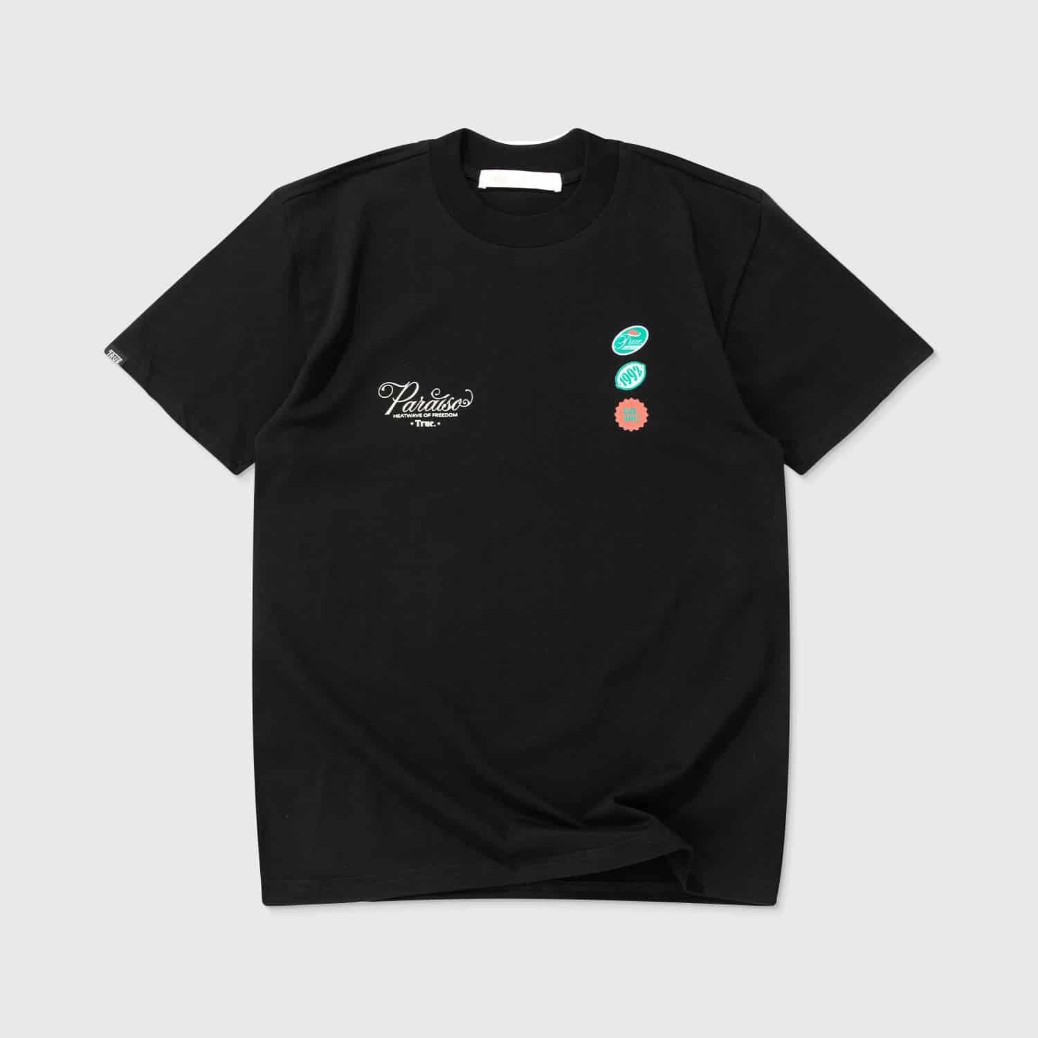 Paraíso Regular T-Shirt - Black - miniatura 2