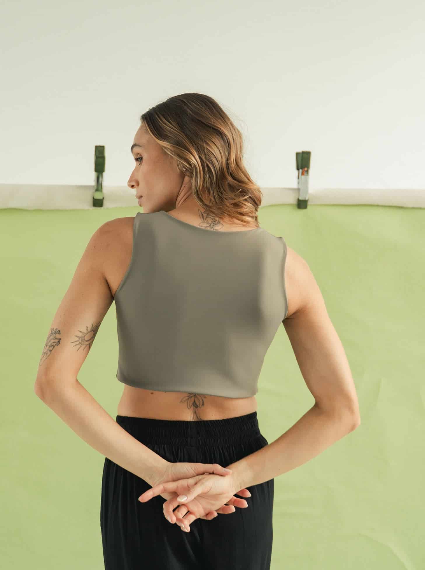 Crop top Soft - Smoke - miniatura 2