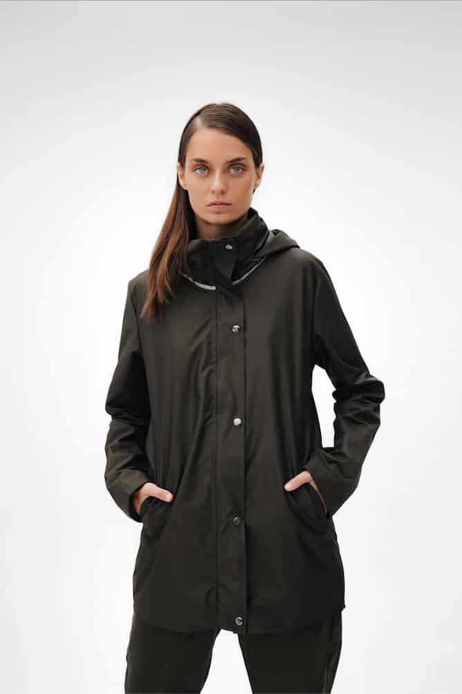 RAINCOAT OLIVE - miniatura 1