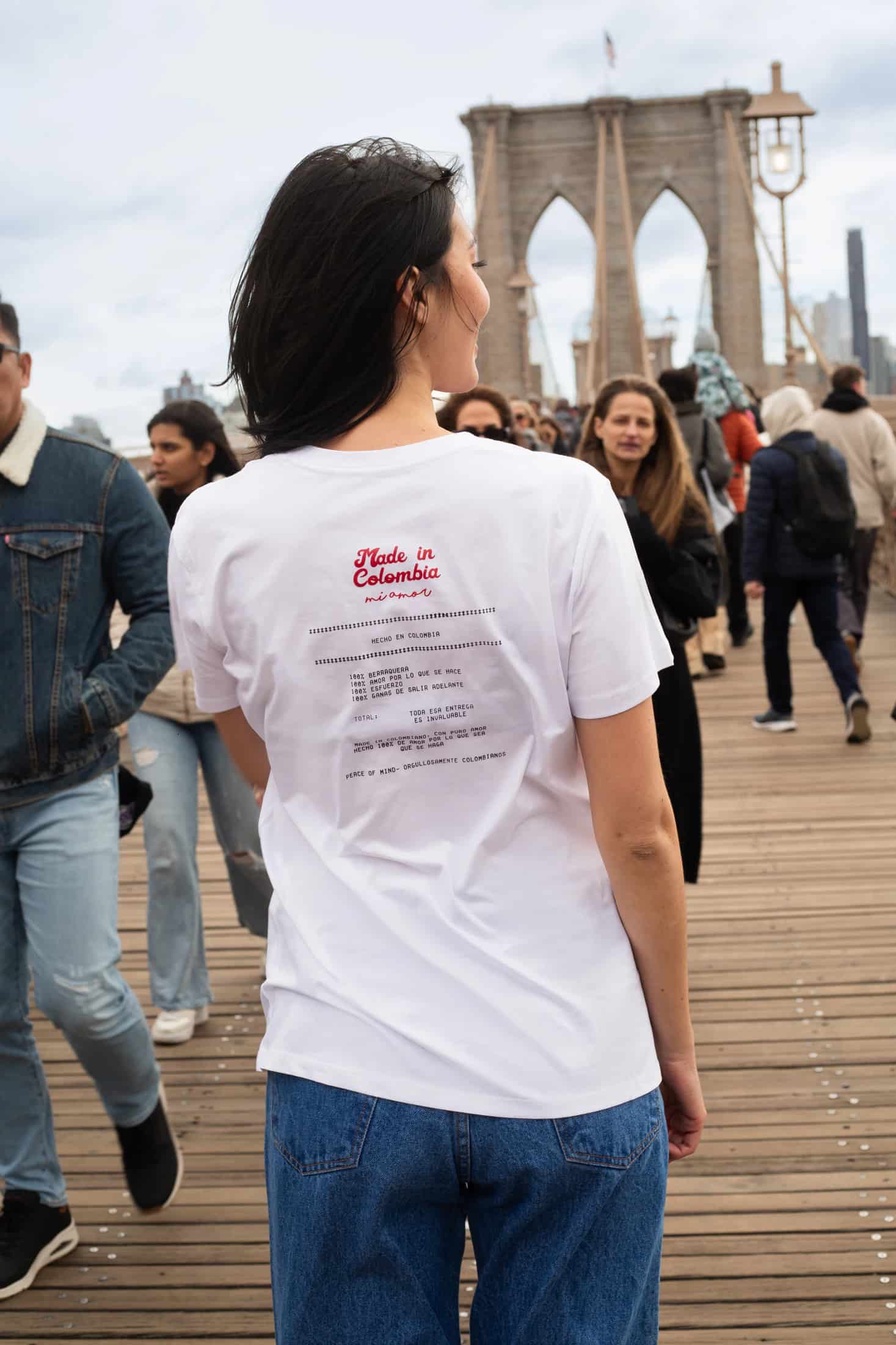 Colombia Mi Amor For Him/For Her Tee - miniatura 2