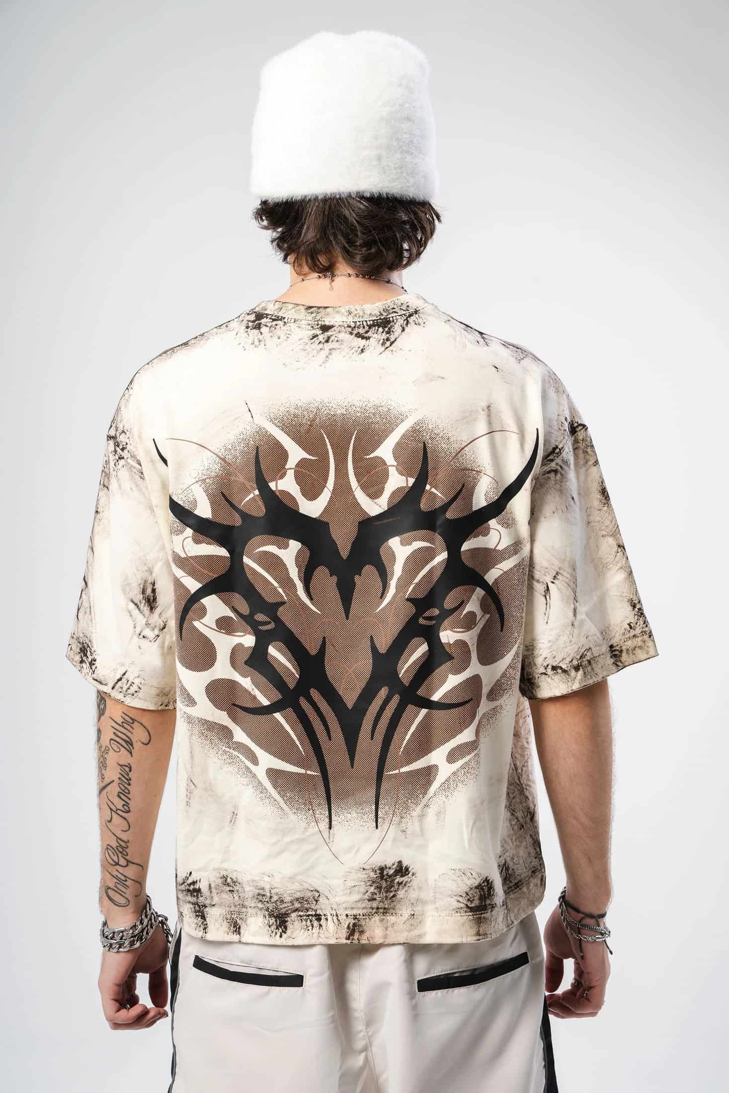 Camiseta Distressed Tribal Heart - miniatura 1
