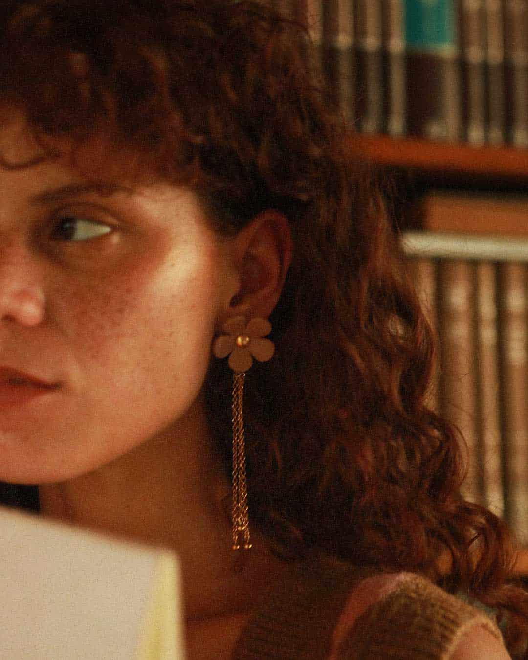 Pétalos Parabirso Earrings - miniatura 3