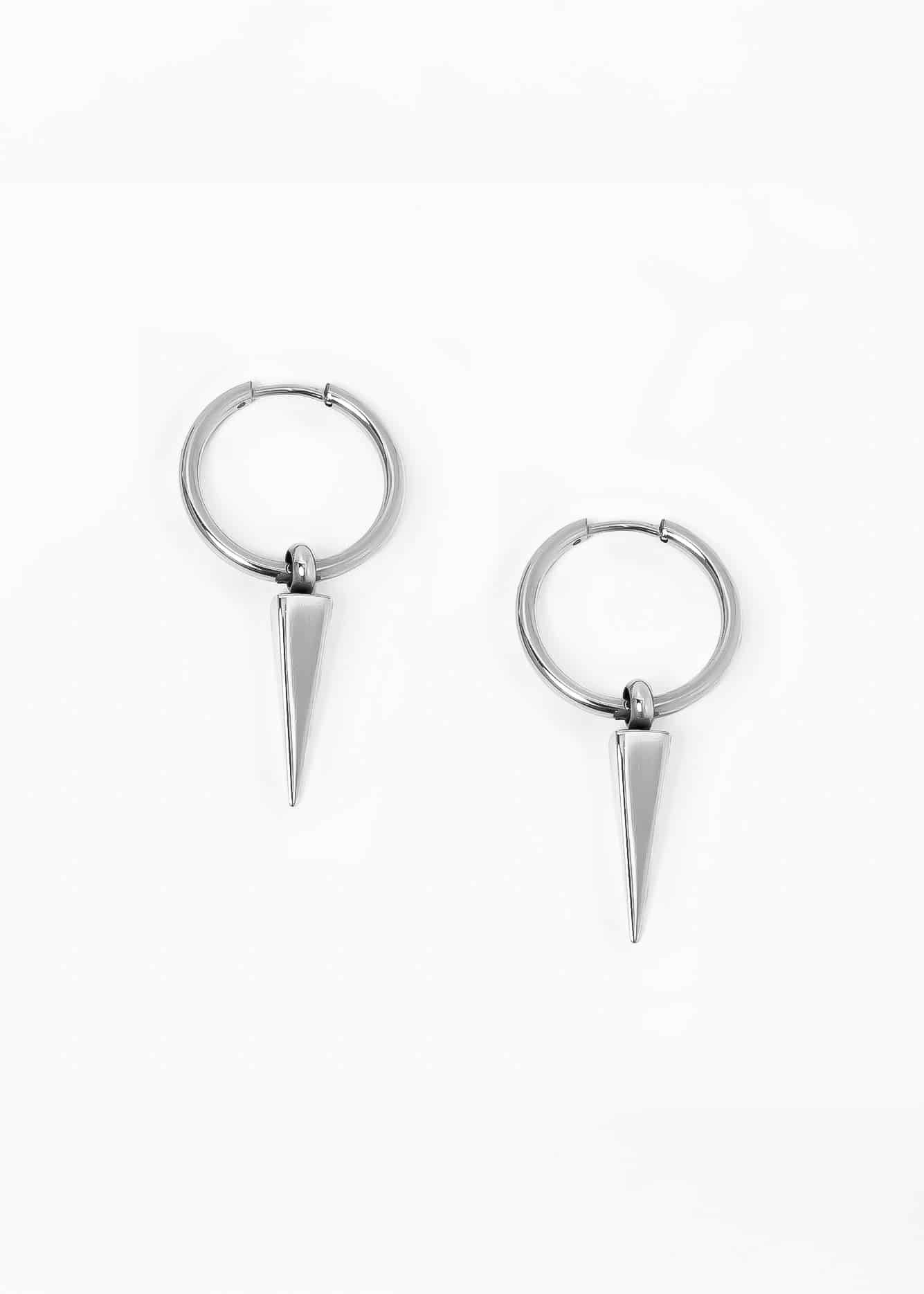 Gothik Hoops Plateado - miniatura 2