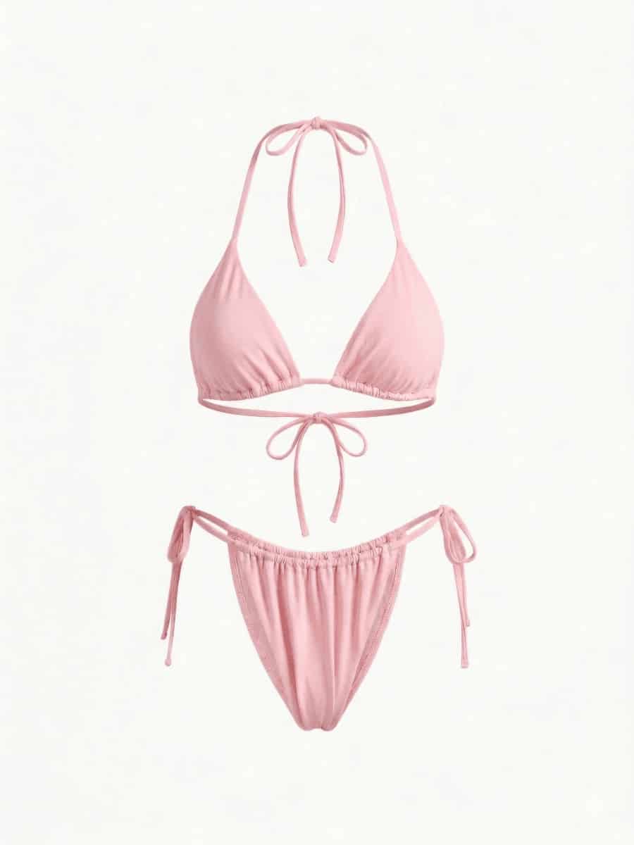 Bikini Triángulos Eva - Blush - miniatura 2