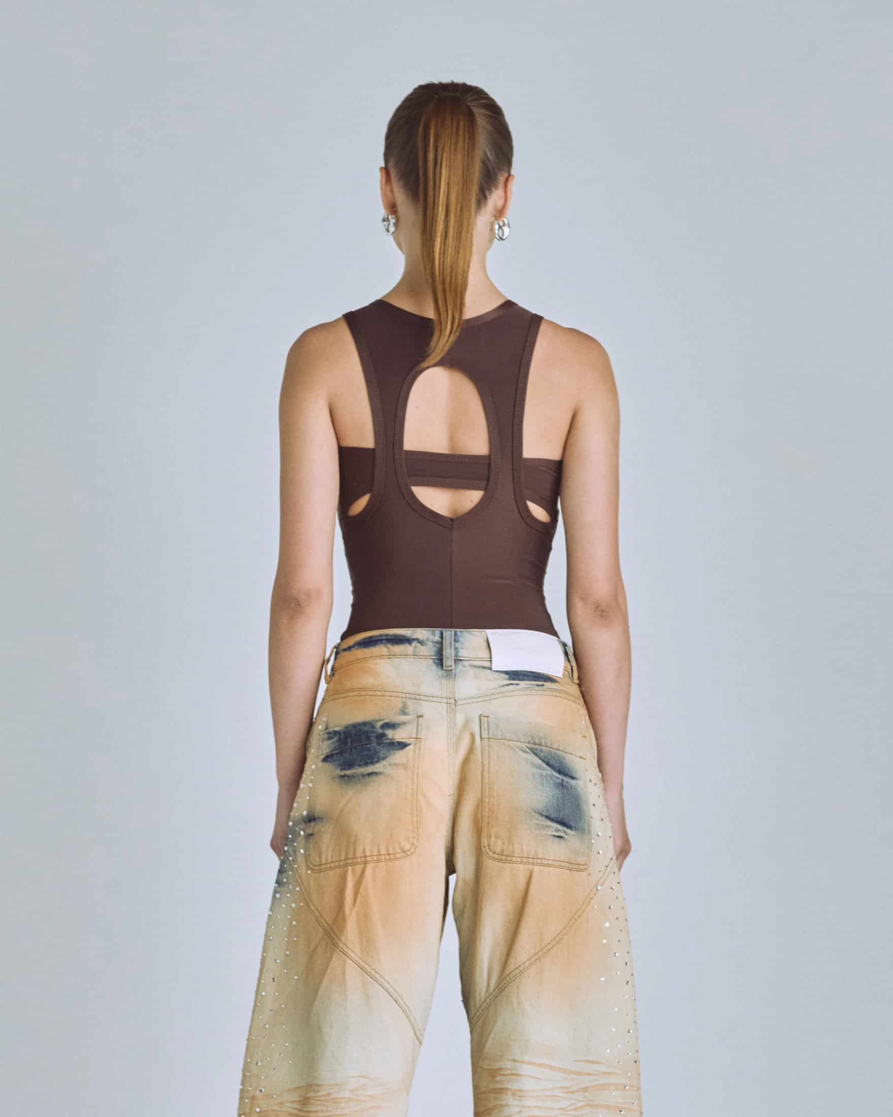 Basics Oval Bodysuit Afogato - miniatura 7