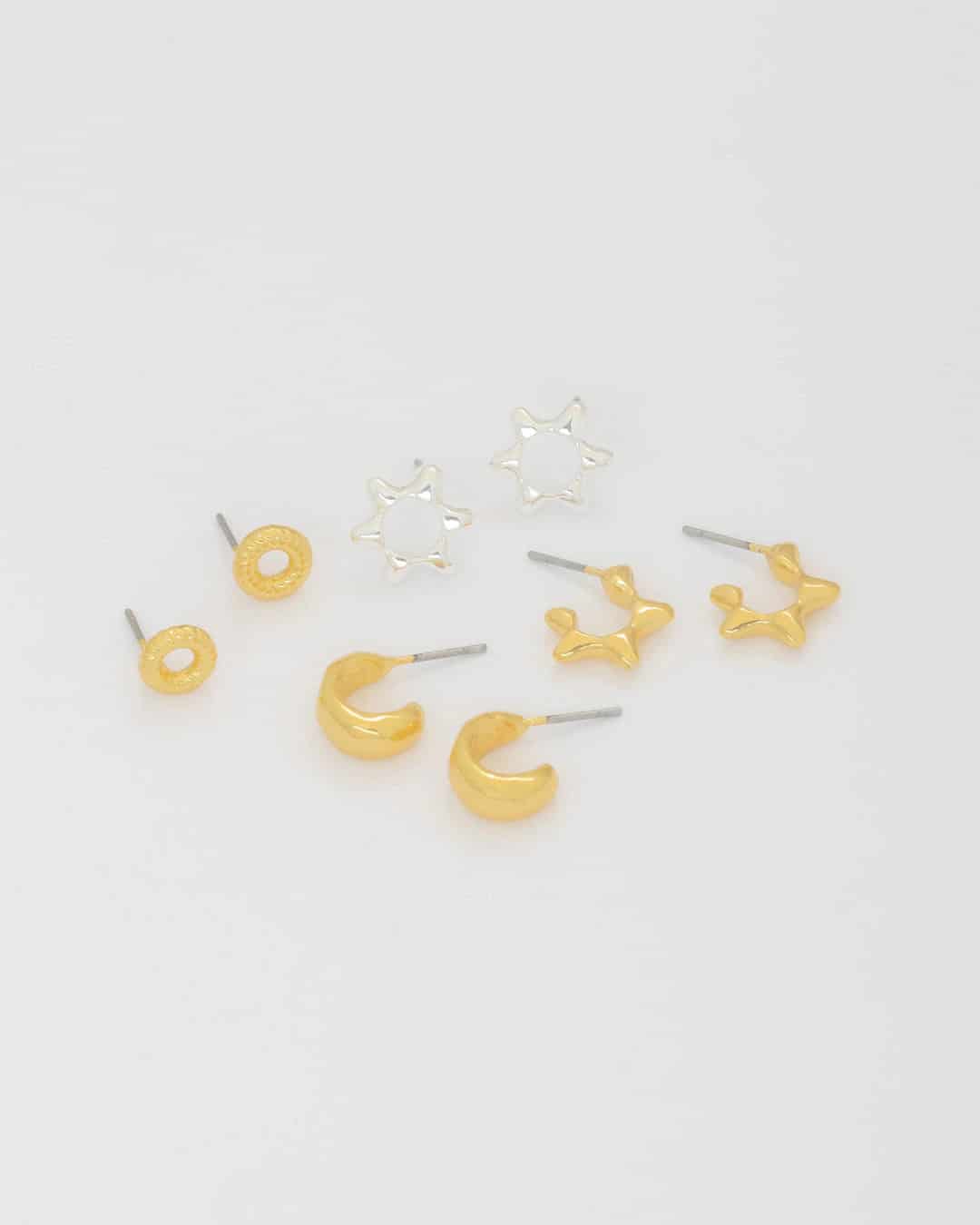 Set X4 Aretes Estrellas - miniatura 2