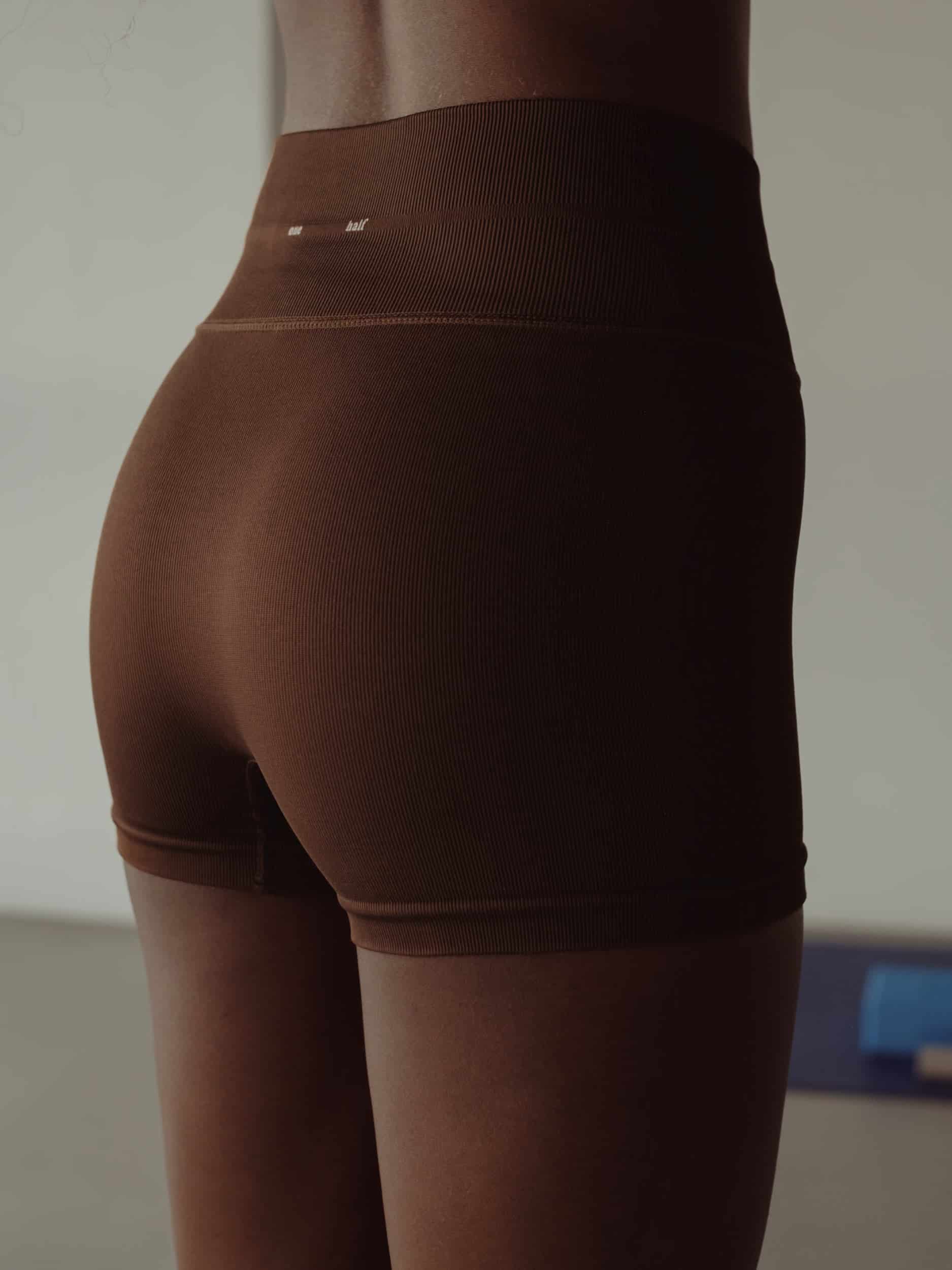 SHAPER SEAMLESS MINI SHORT - SEPIA - miniatura 6