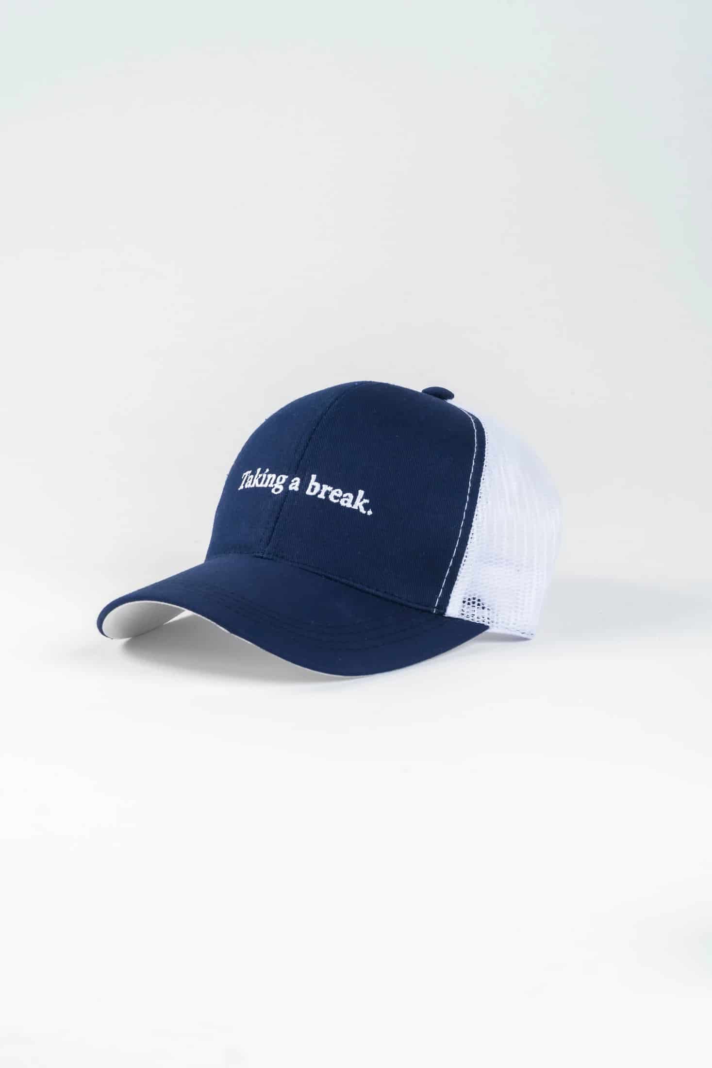Gorra Bordado Algodón Azul Oscuro - miniatura 1