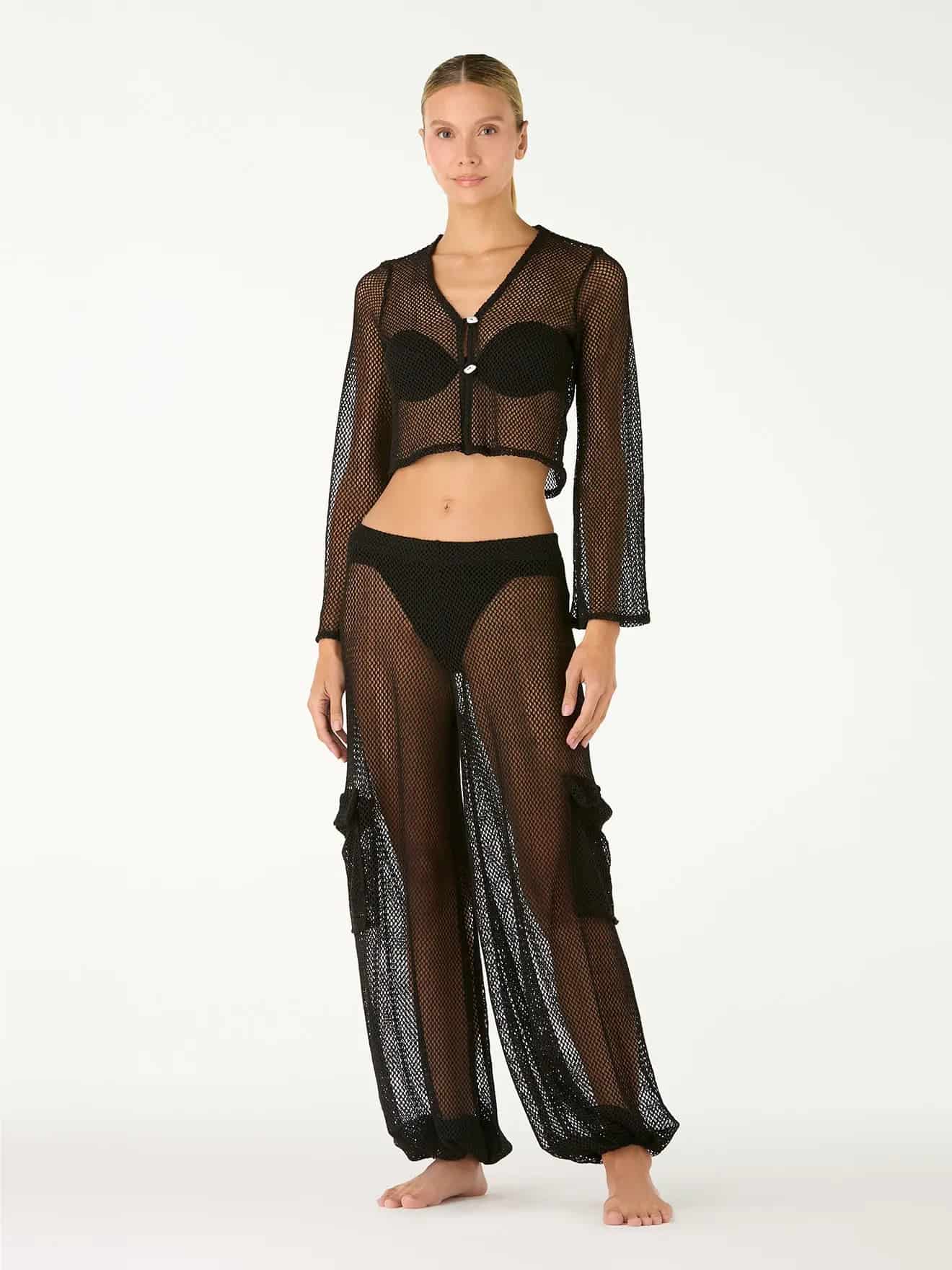 Pantalón Amuna Net Black - miniatura 3