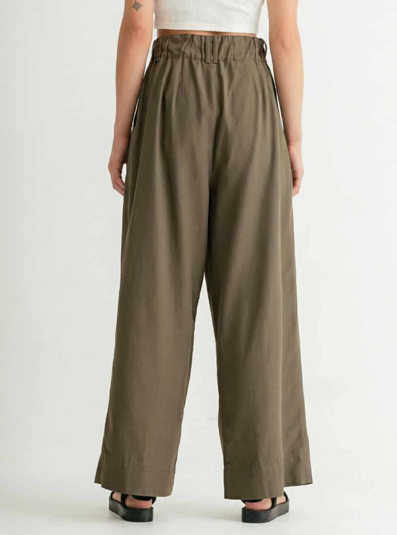 PANTALÓN CANVAS OLIVO - miniatura 5