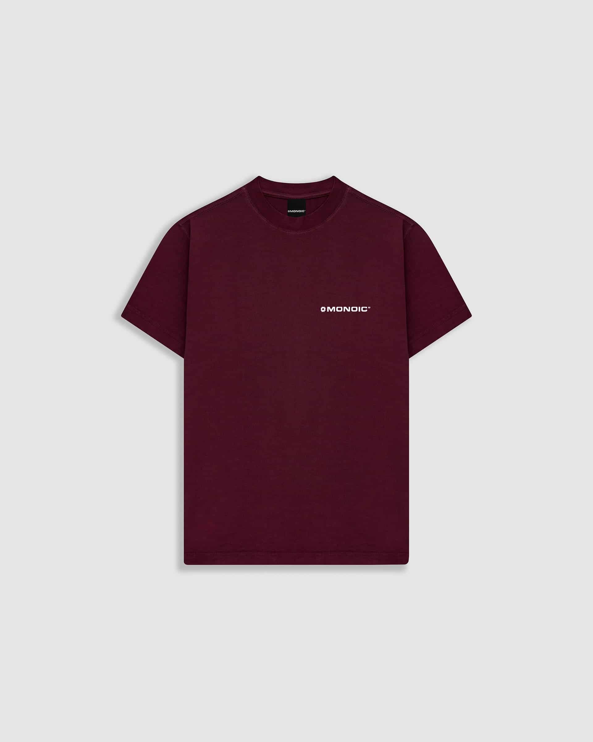 Camiseta Regular Fit Básica V3 - Burgundy - miniatura 1