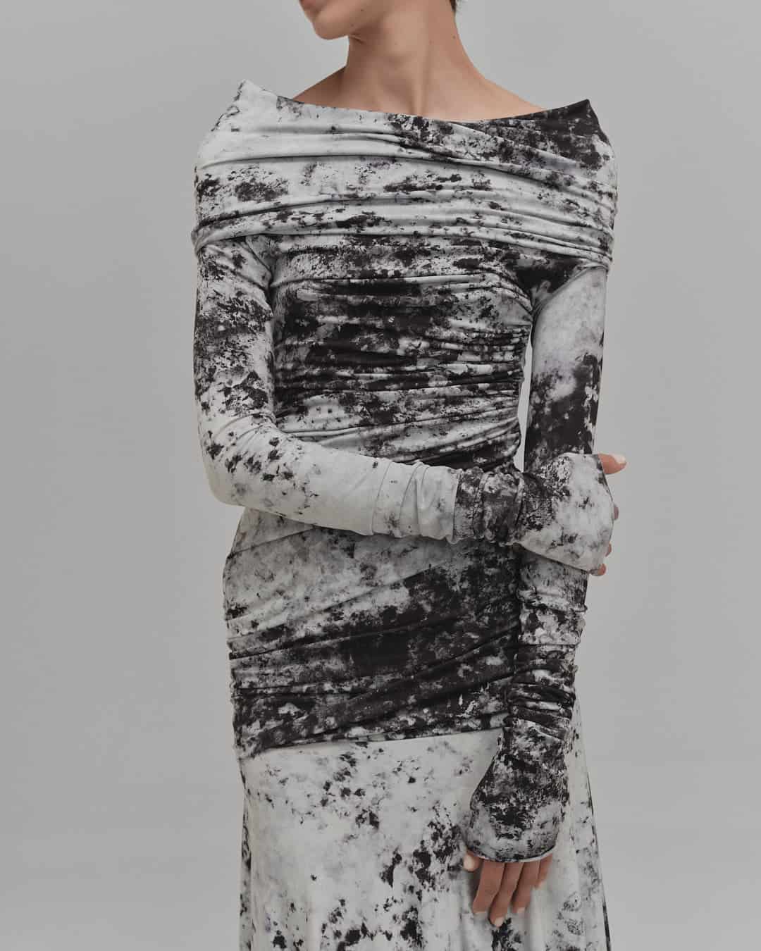"VINCA" MIDI DRESS - miniatura 5