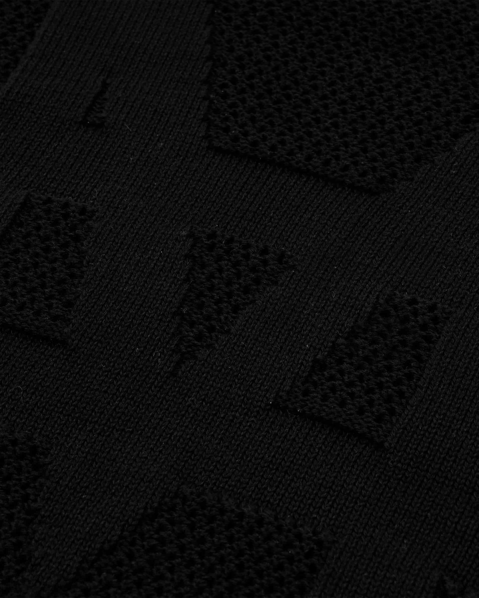 Knit Monogram Sweater - Negro Oscuro - miniatura 8